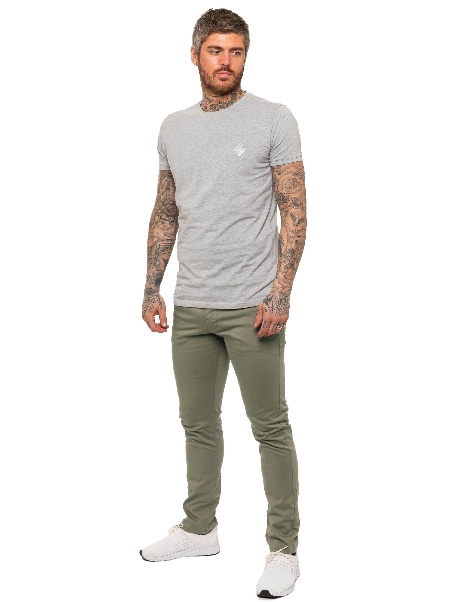 KZ104 Kruze | Mens Slim Fit Stretch Chinos Available In 8 Colours | Kruze Designer Menswear KRUZE RAWDENIM
