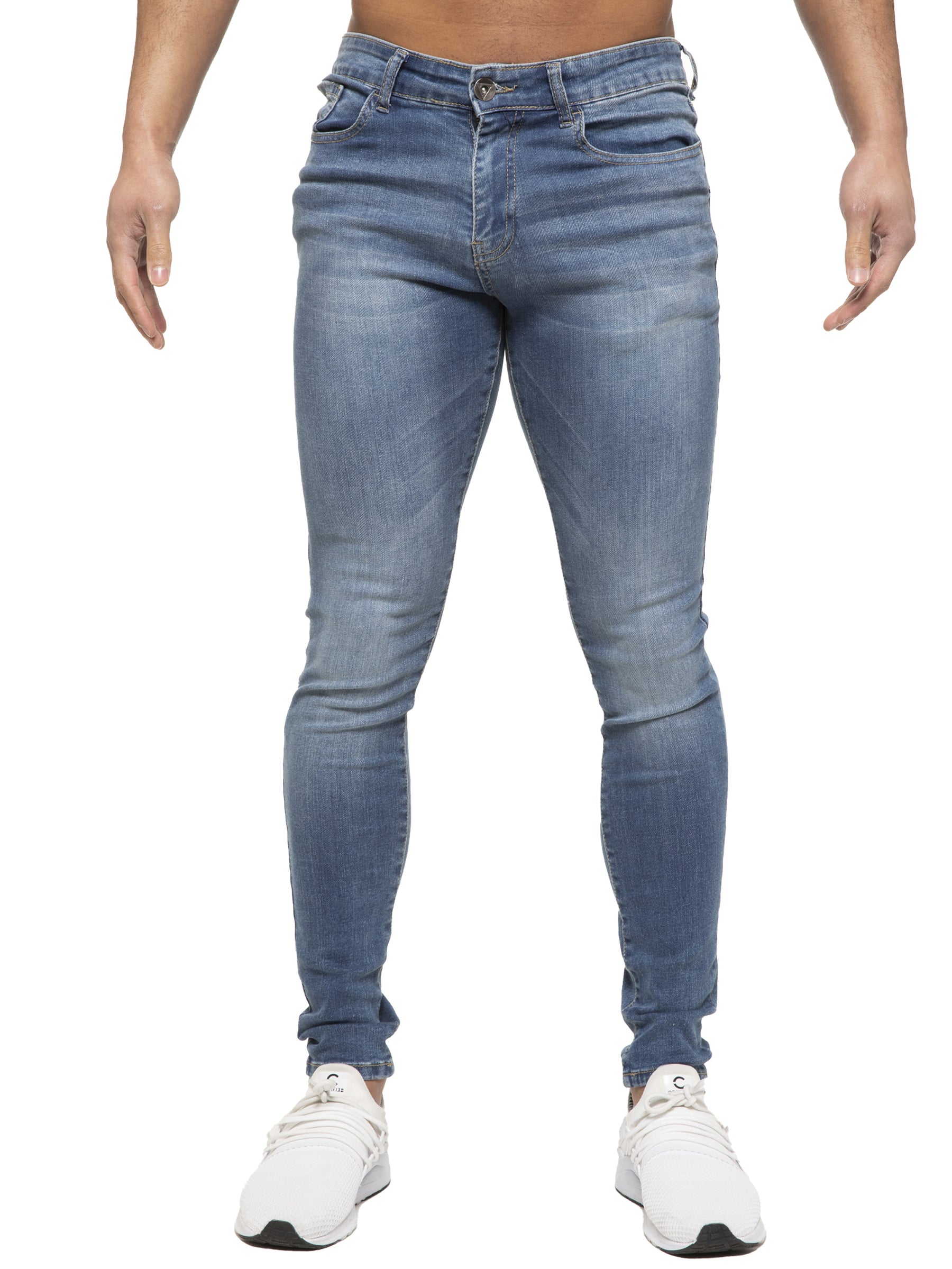 EM627 ETO | Mens Designer Slim Skinny Fit Stretch Jeans ETO RAWDENIM