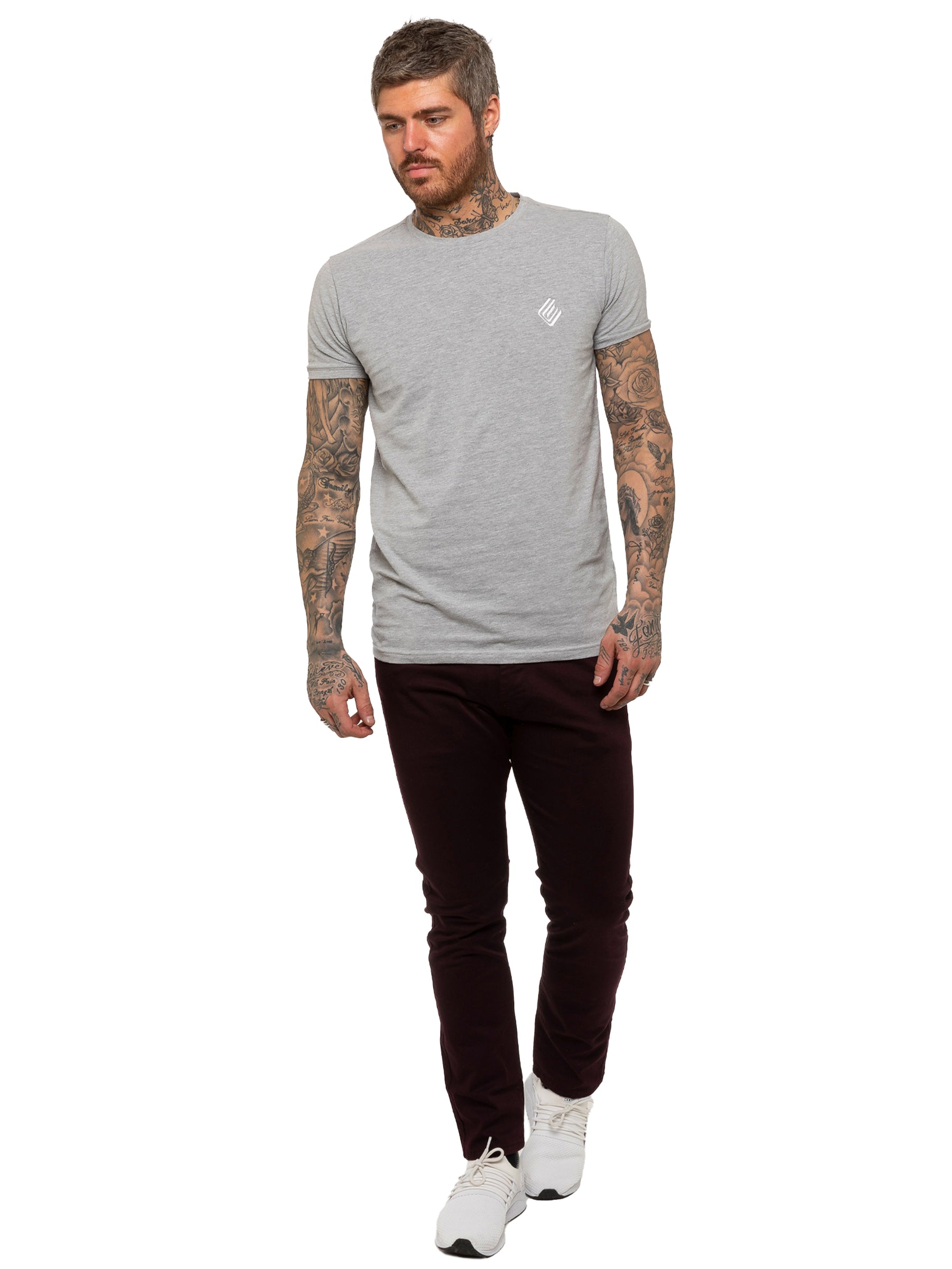 KZ104 Kruze | Mens Slim Fit Stretch Chinos Available In 8 Colours | Kruze Designer Menswear KRUZE RAWDENIM