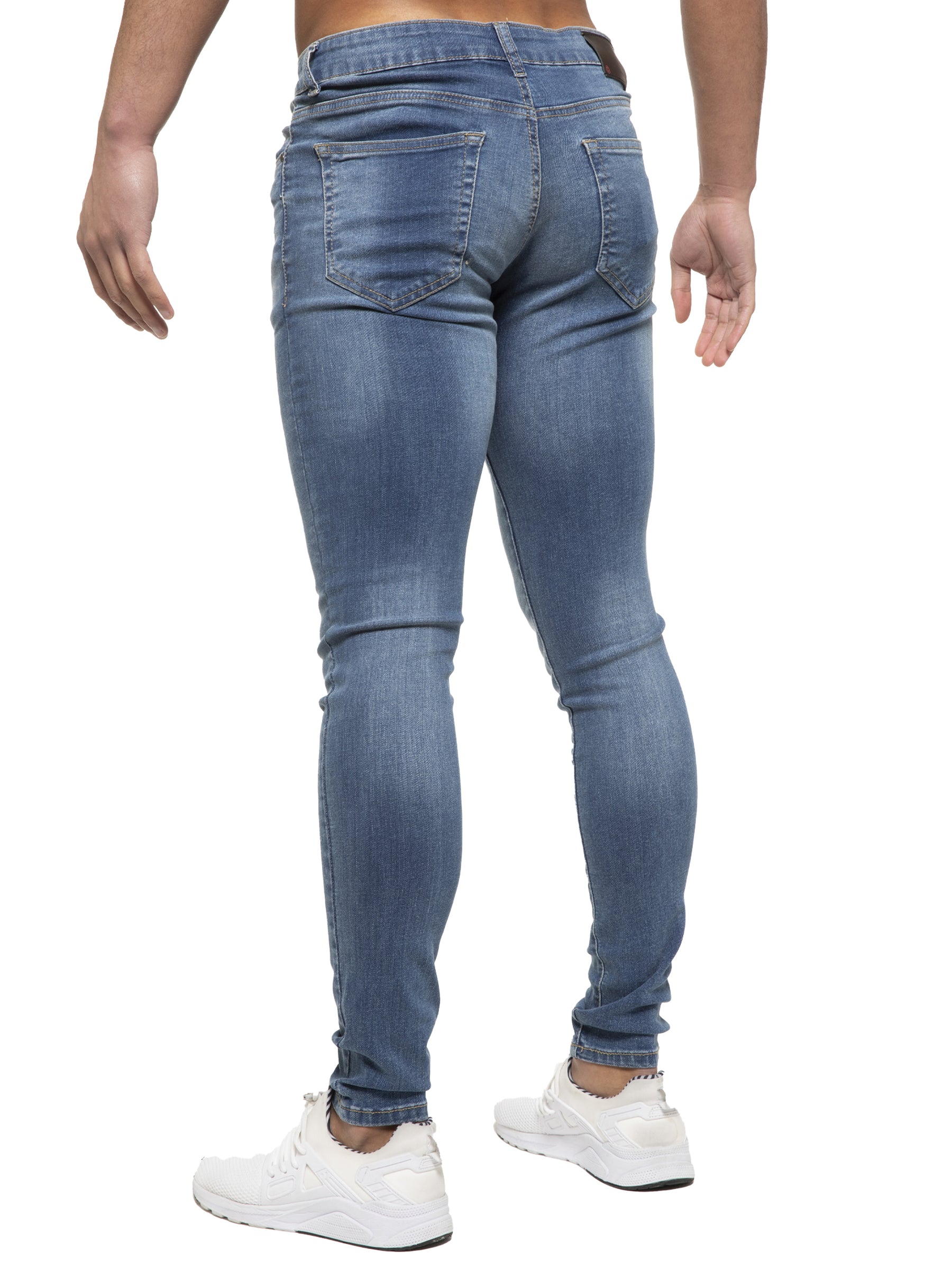 EM627 ETO | Mens Designer Slim Skinny Fit Stretch Jeans ETO RAWDENIM