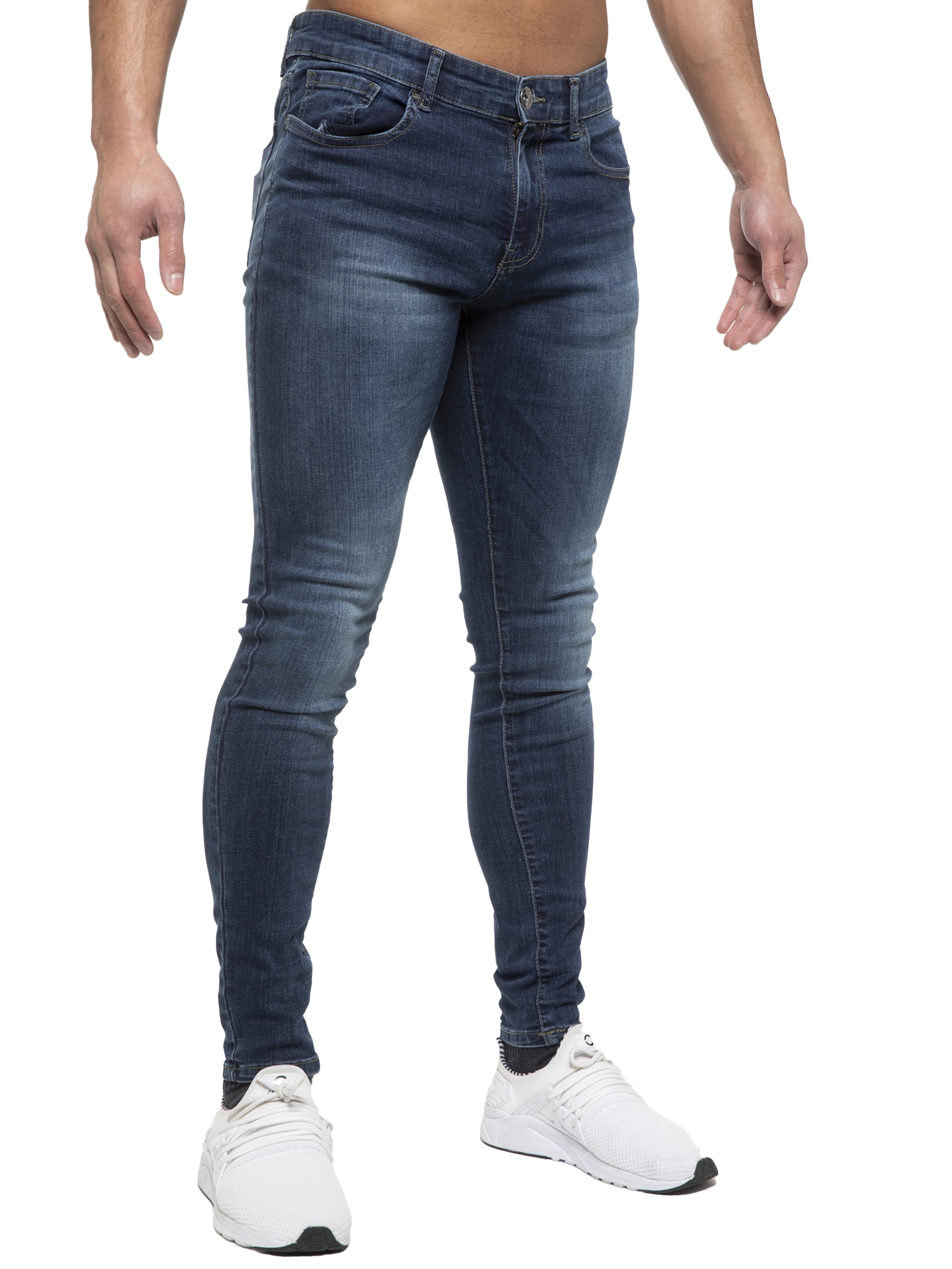 EM627 ETO | Mens Designer Slim Skinny Fit Stretch Jeans ETO RAWDENIM