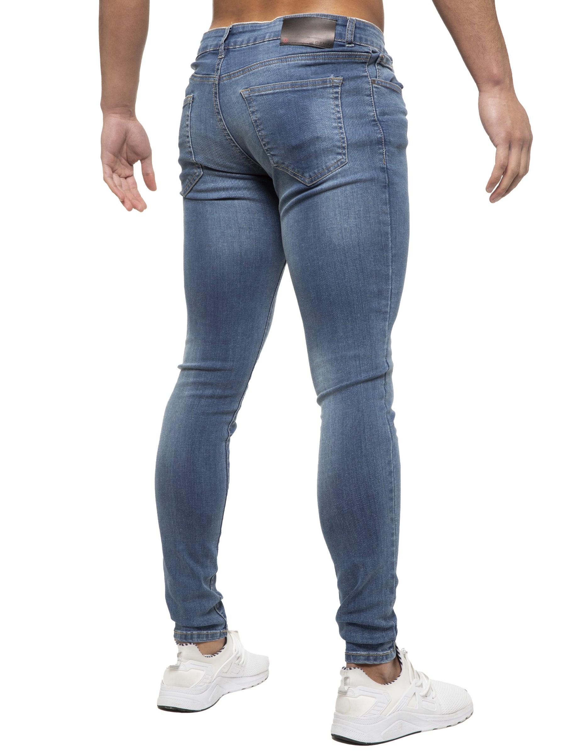 EM627 ETO | Mens Designer Slim Skinny Fit Stretch Jeans ETO RAWDENIM