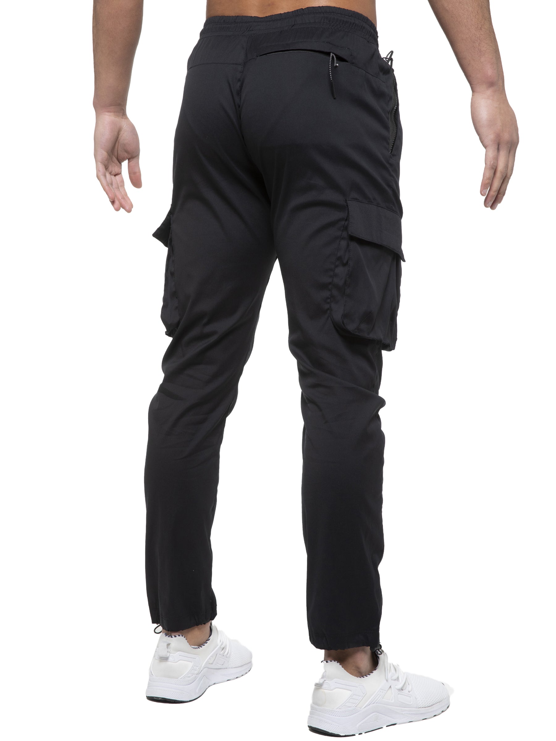 EZ428 Enzo | Mens Cargo Track Pants ENZO RAWDENIM