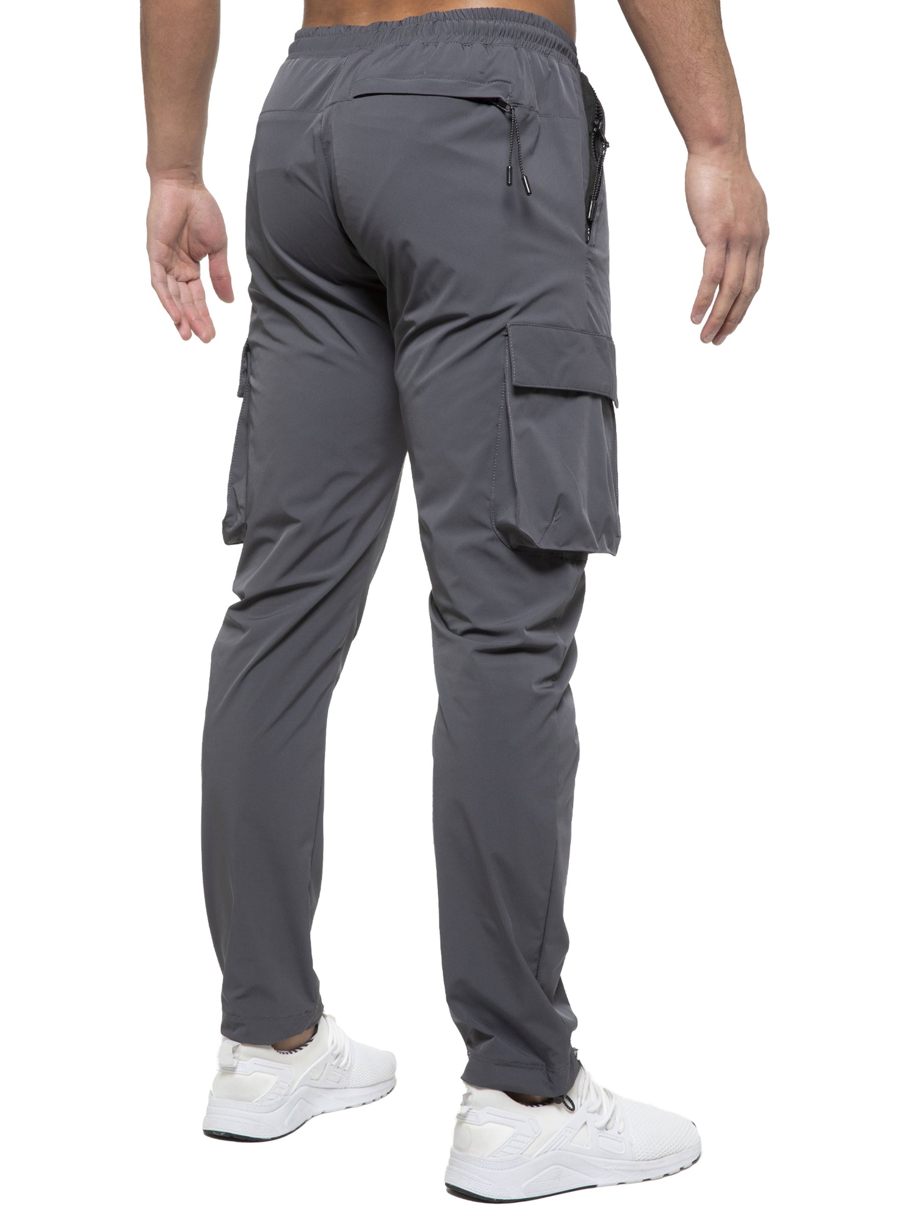 EZ428 Enzo | Mens Cargo Track Pants ENZO RAWDENIM