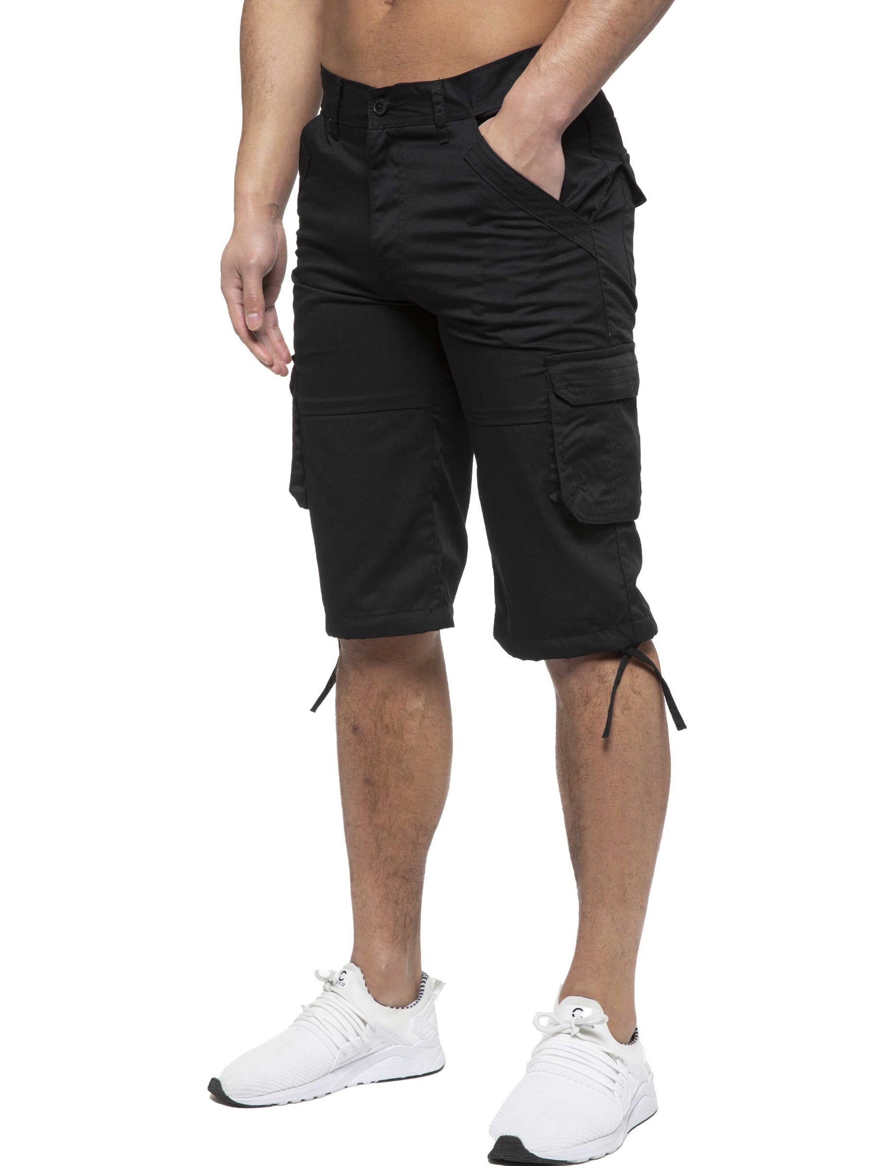 EZS426 SHORTS Enzo | Mens Cargo Combat Shorts ENZO RAWDENIM