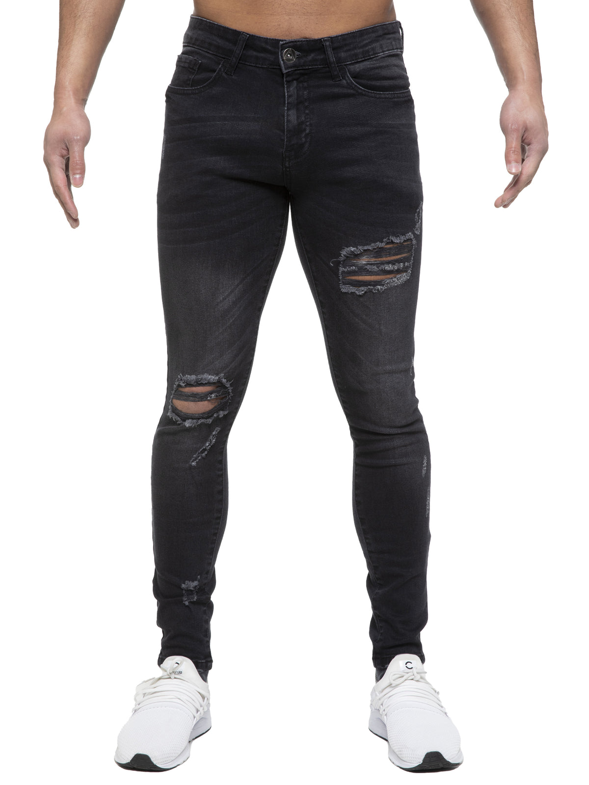 EM628 ETO | Mens Skinny Ripped Jeans ETO RAWDENIM