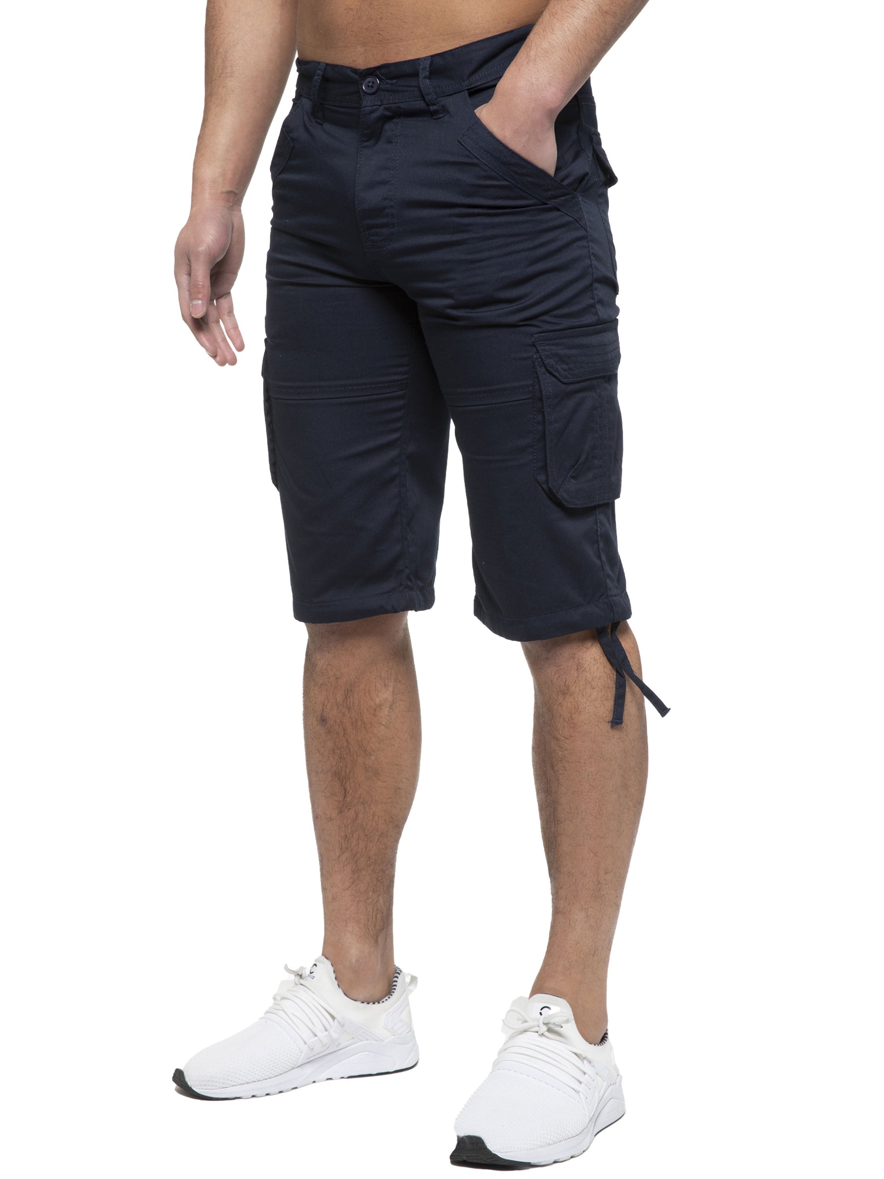 EZS426 SHORTS Enzo | Mens Cargo Combat Shorts ENZO RAWDENIM
