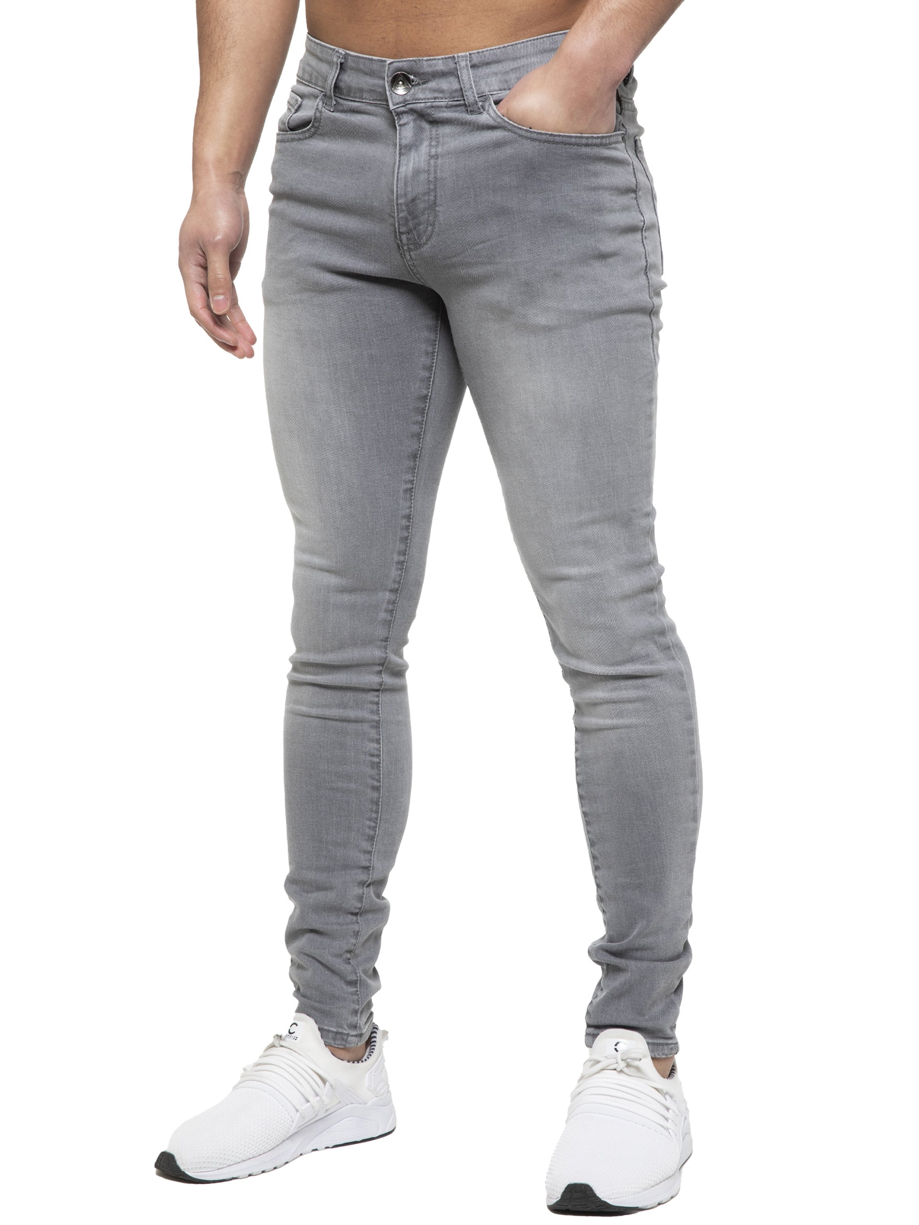 EM627 ETO | Mens Designer Slim Skinny Fit Stretch Jeans ETO RAWDENIM