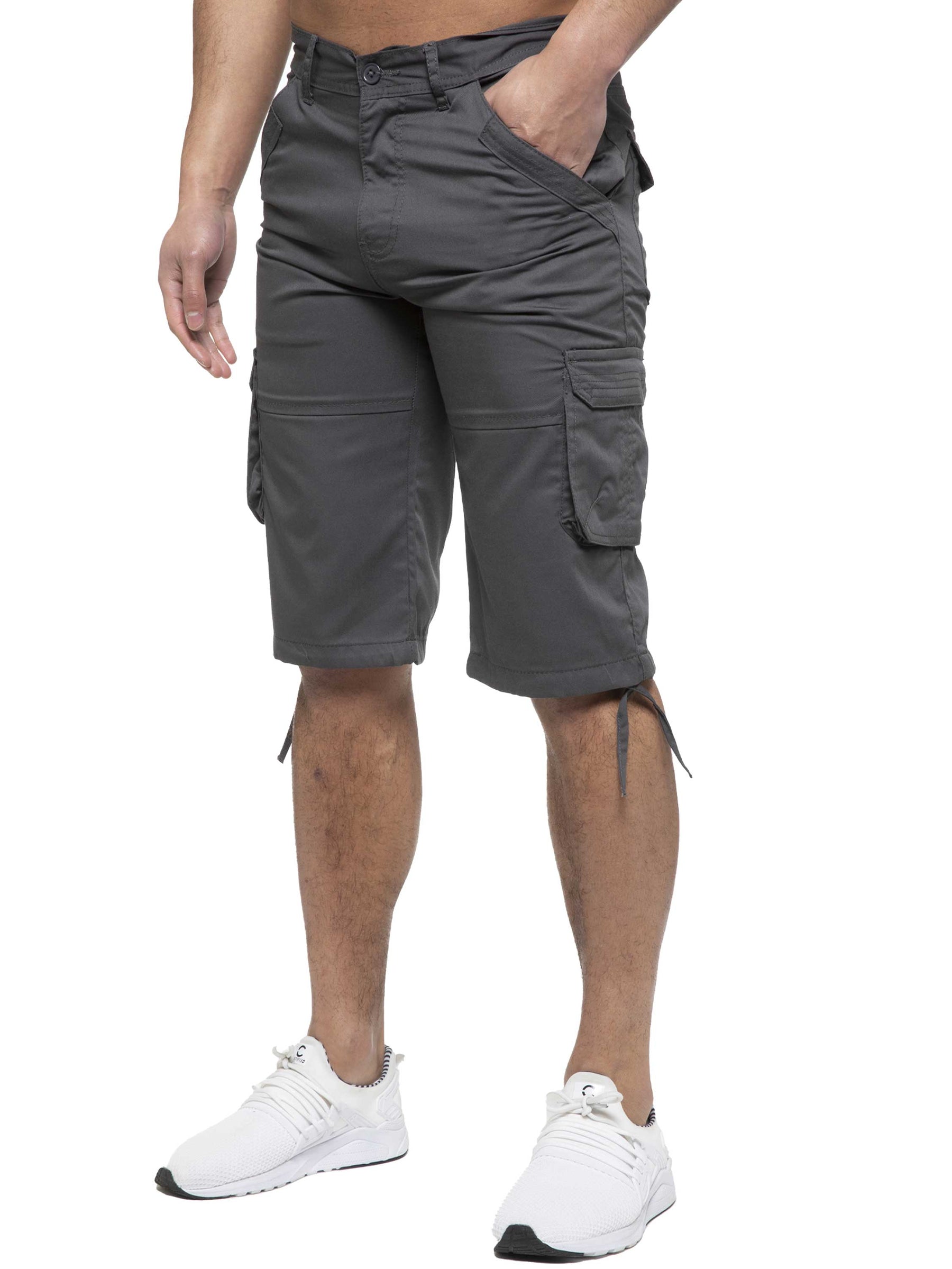 EZS426 SHORTS Enzo | Mens Cargo Combat Shorts ENZO RAWDENIM