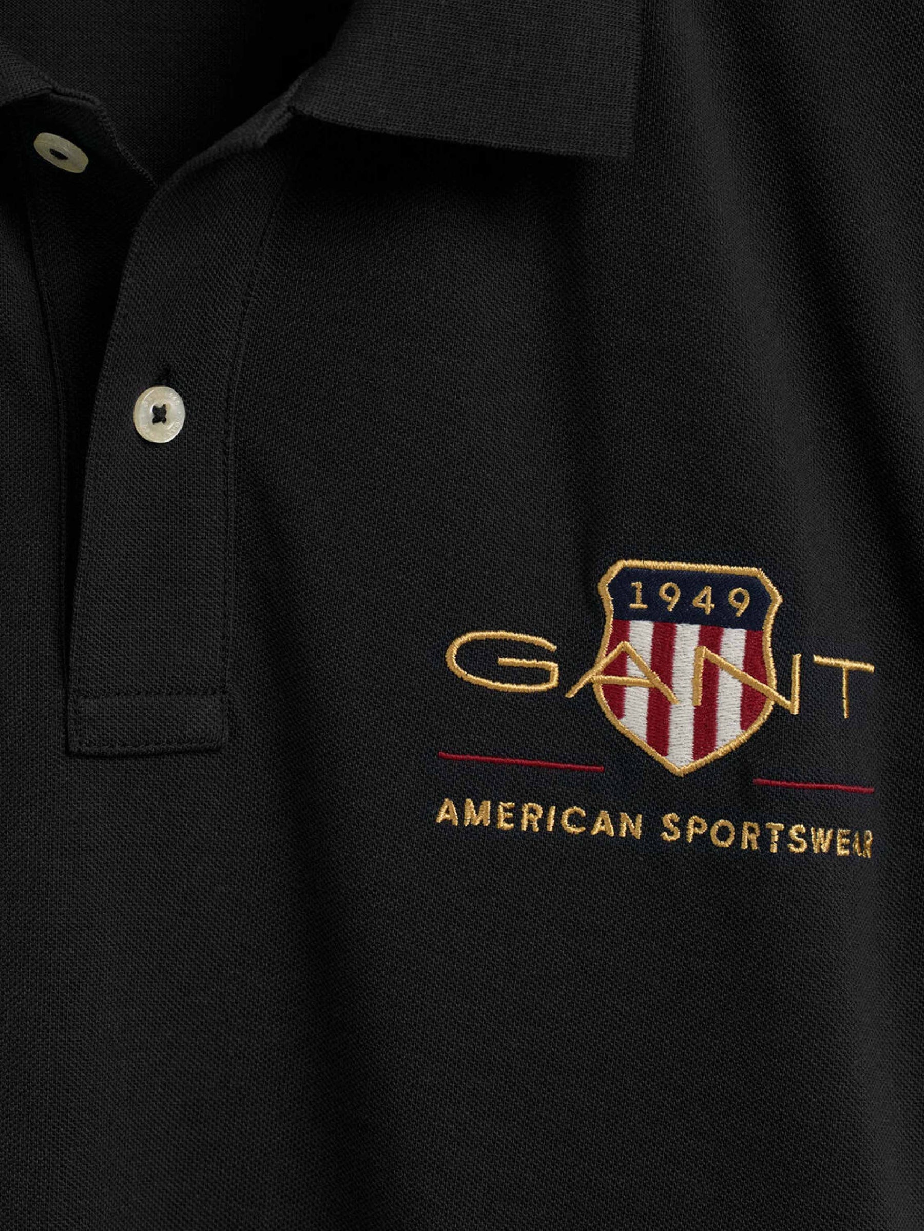 GANT POLO AMERICAN Gant Mens Original Designer Polo Shirt GANT RAWDENIM