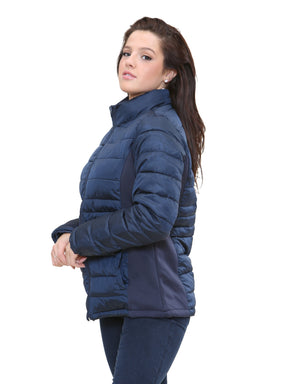JANINA WOMENS JKT Kruze | Womens Collared  Puffer  Zip Up Winter Jacket KRUZE RAWDENIM