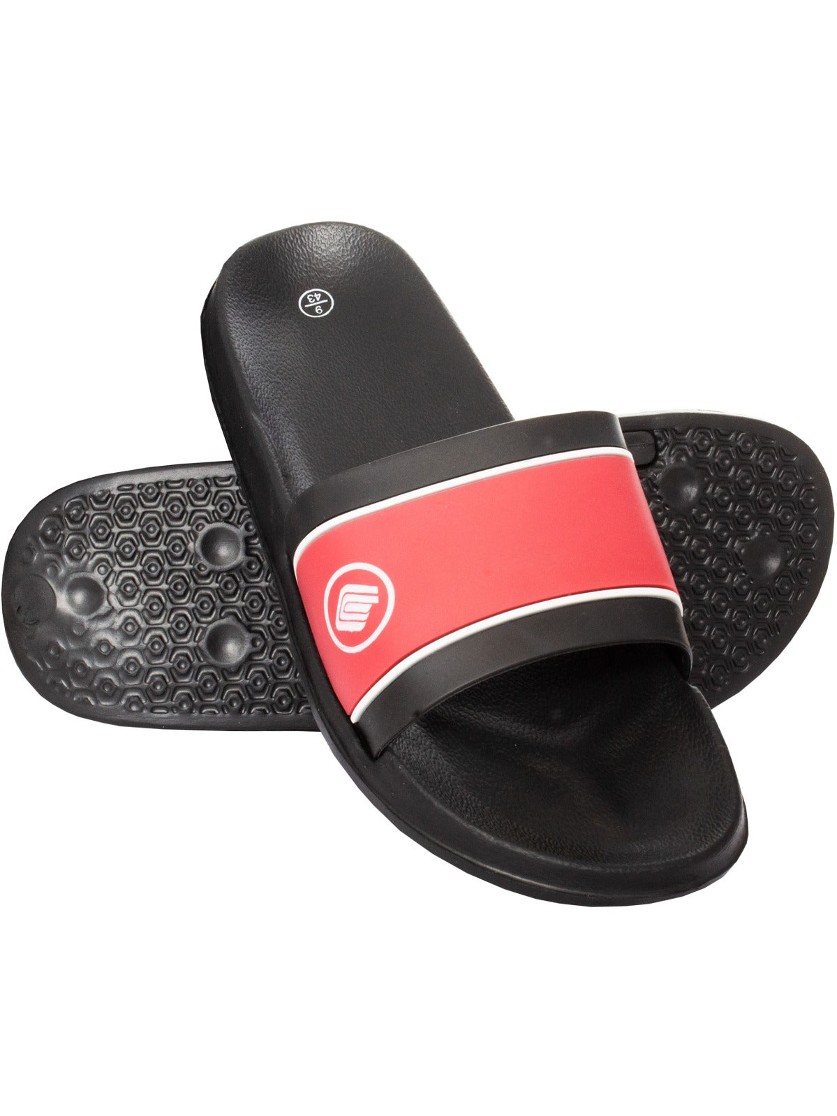 EZSL01 ENZO Designer Menswear | Slip On Summer Holiday Sandals ENZO RAWDENIM