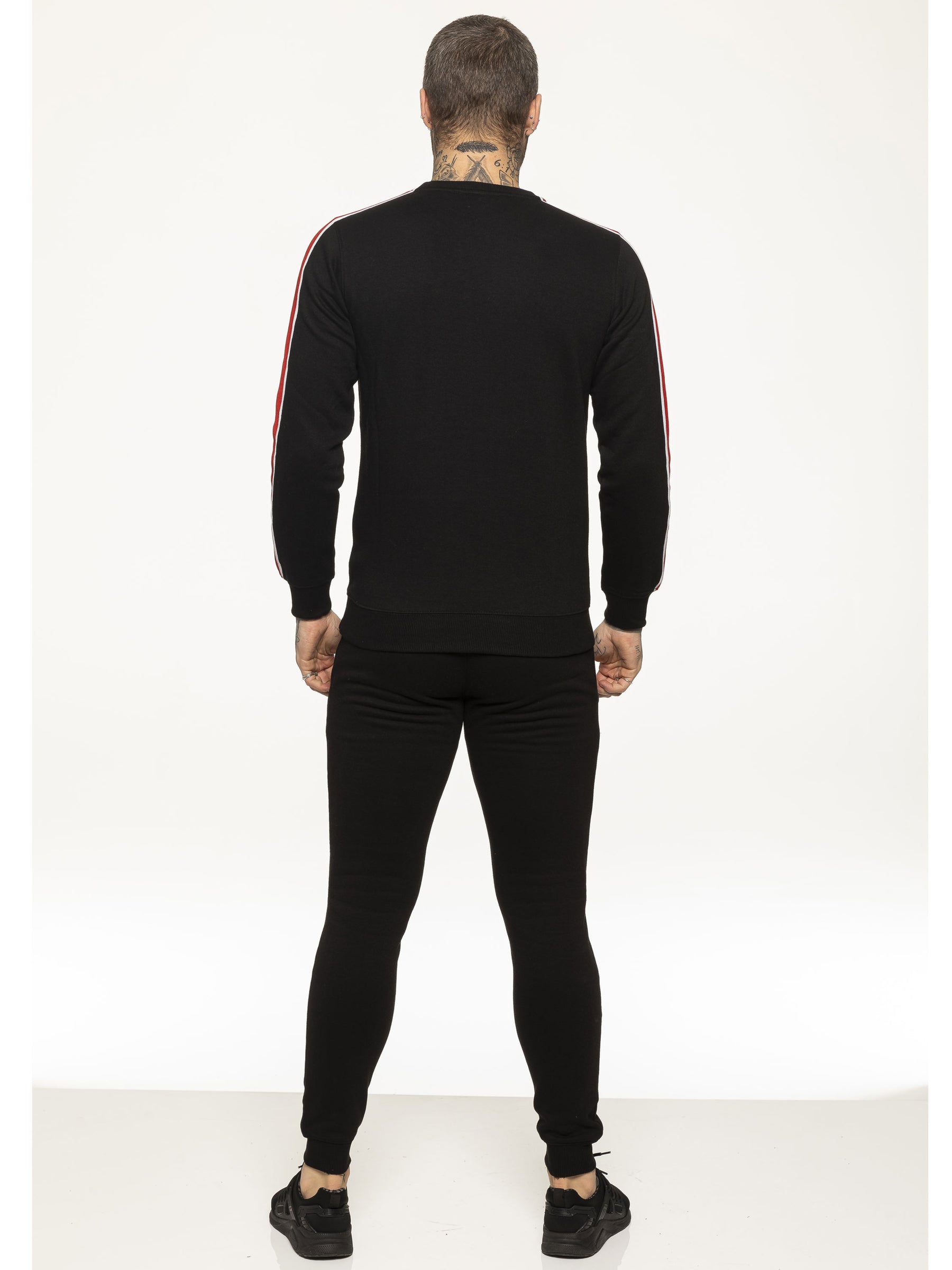EZSW580 Mens Crew Neck Designer Sweatshirt | Enzo Designer Menswear ENZO RAWDENIM