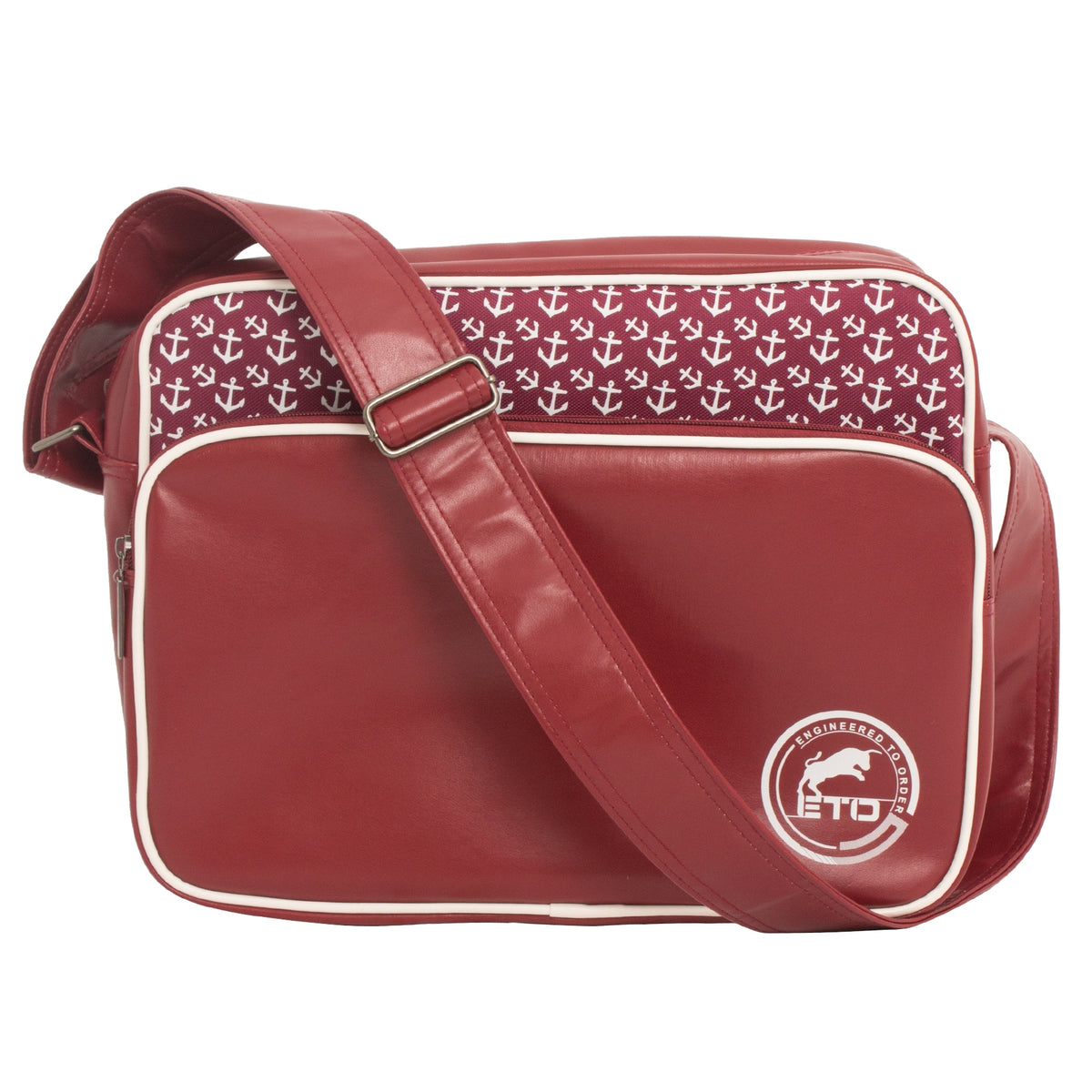 ETO BAG 05 ETO Clearance | Shoulder Bag With Anchor Pattern ETO RAWDENIM