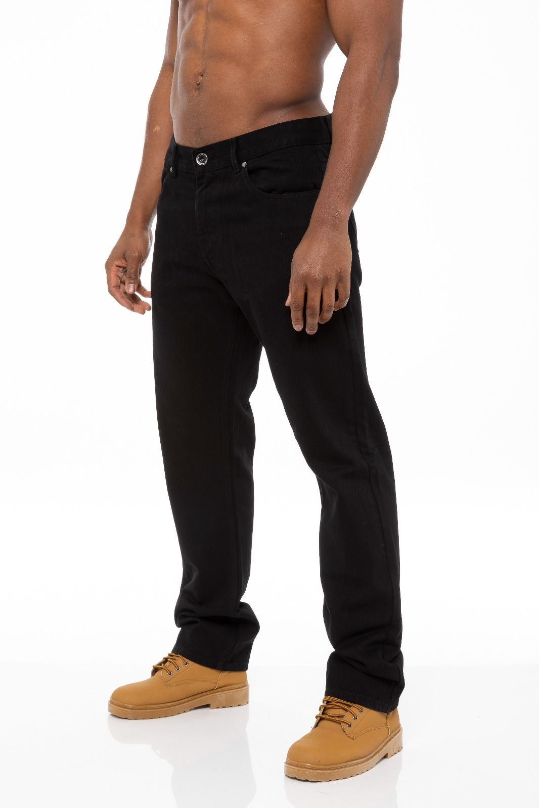 EZ408 Mens Regular Tapered Fit Enzo Designer Jeans ENZO RAWDENIM