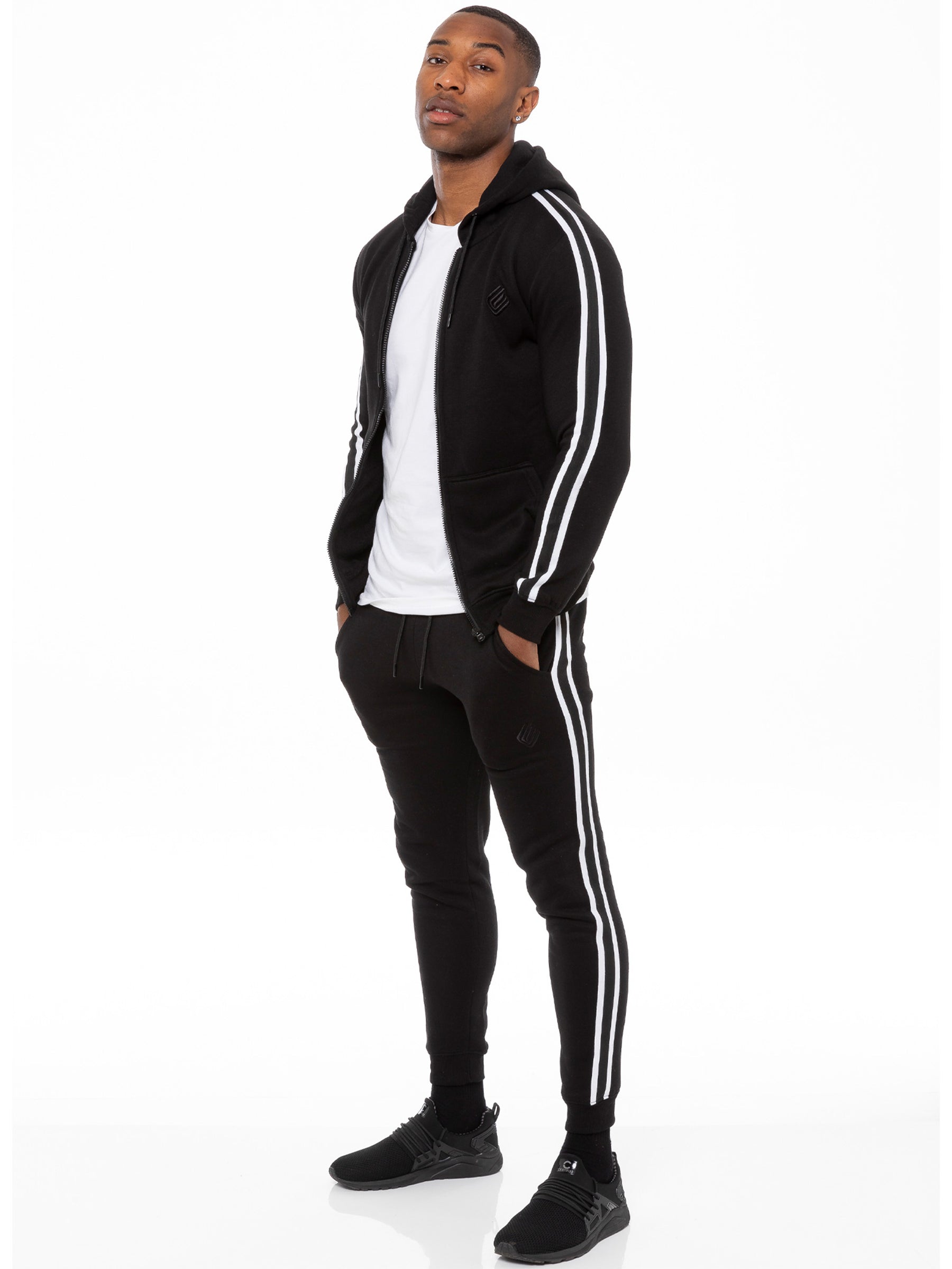 EZHD583T Mens Casual Zip Up Tracksuit Jacket | Enzo Designer Menswear ENZO RAWDENIM
