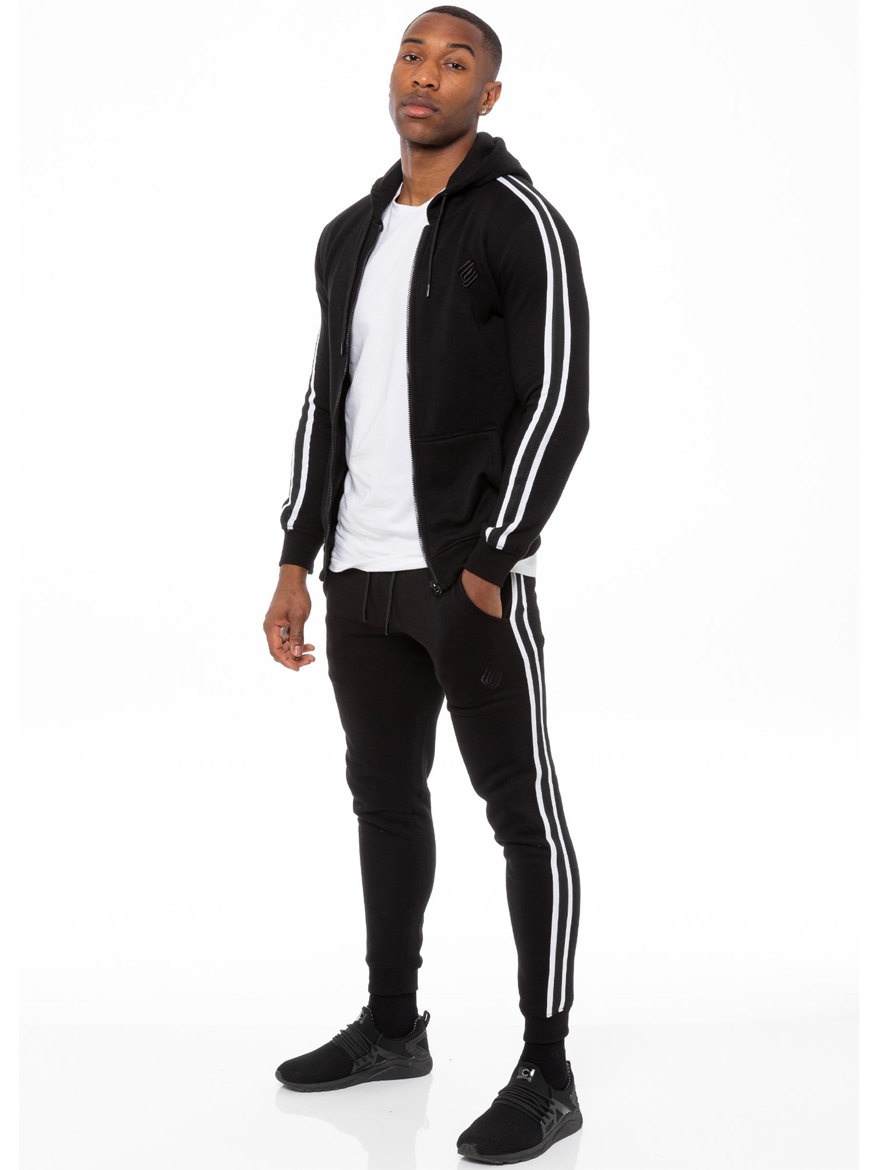 EZHD583T Mens Casual Zip Up Tracksuit Jacket | Enzo Designer Menswear ENZO RAWDENIM