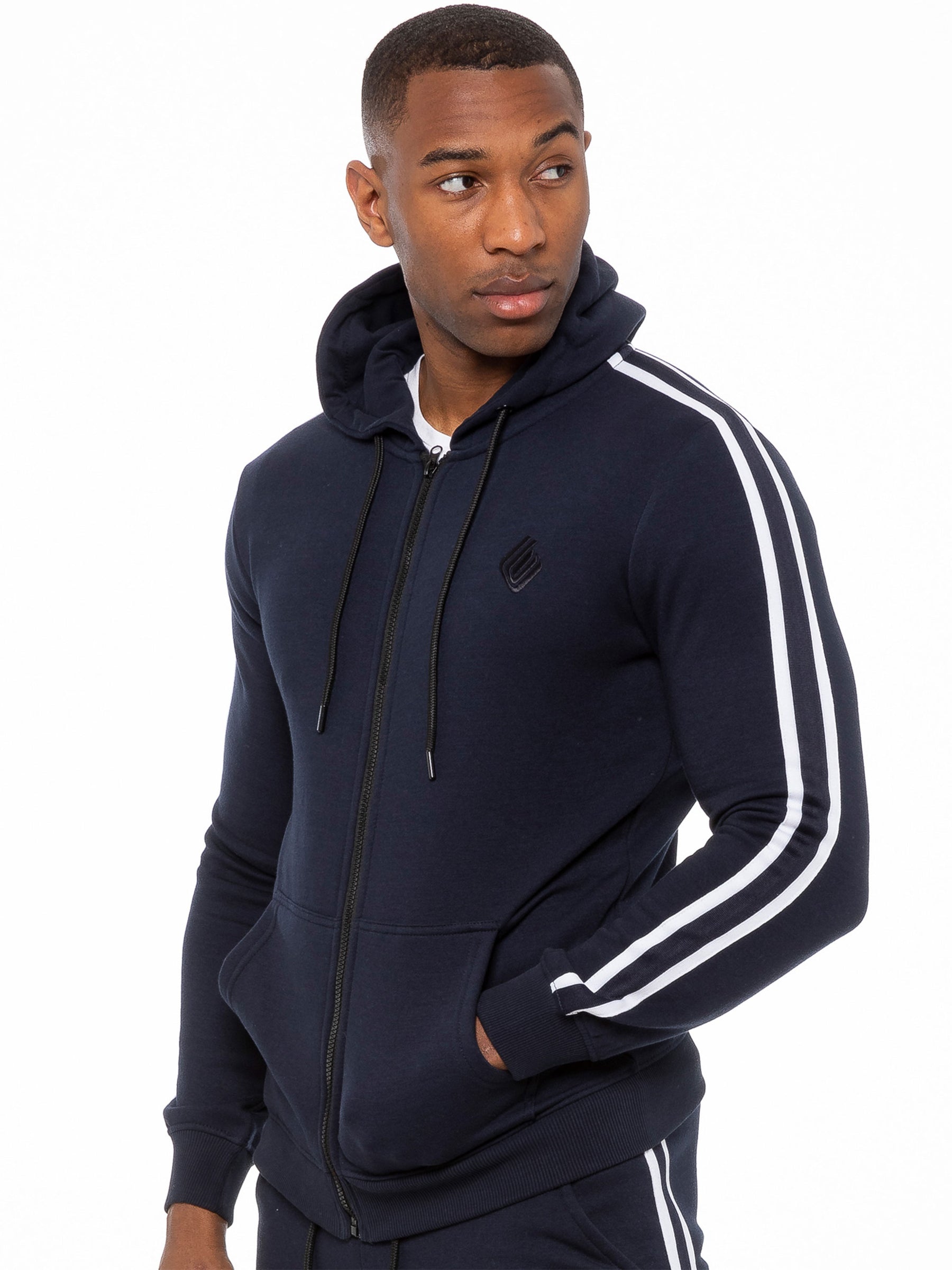 EZHD583T Mens Casual Zip Up Tracksuit Jacket | Enzo Designer Menswear ENZO RAWDENIM