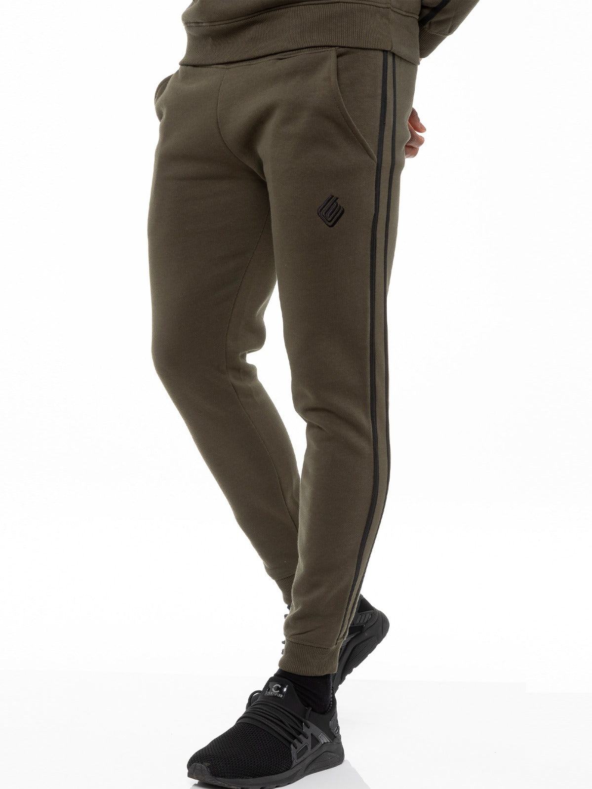 EZJG582T Mens Striped Tracksuit Joggers | Enzo Designer Menswear ENZO RAWDENIM