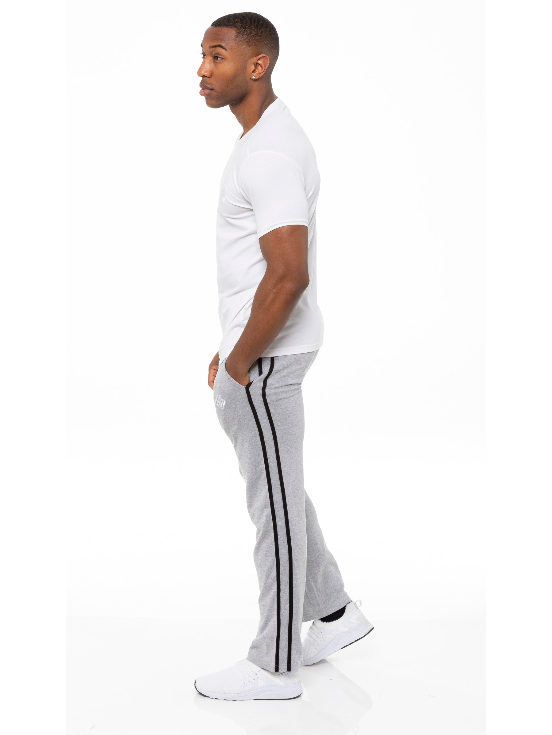 EZPL586 Mens Casual Striped Pyjama Lounge Pants | ENZO Designer Menswear ENZO RAWDENIM