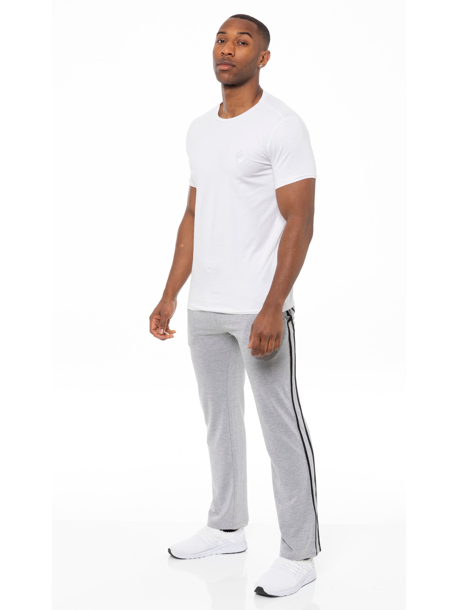 EZPL586 Mens Casual Striped Pyjama Lounge Pants | ENZO Designer Menswear ENZO RAWDENIM