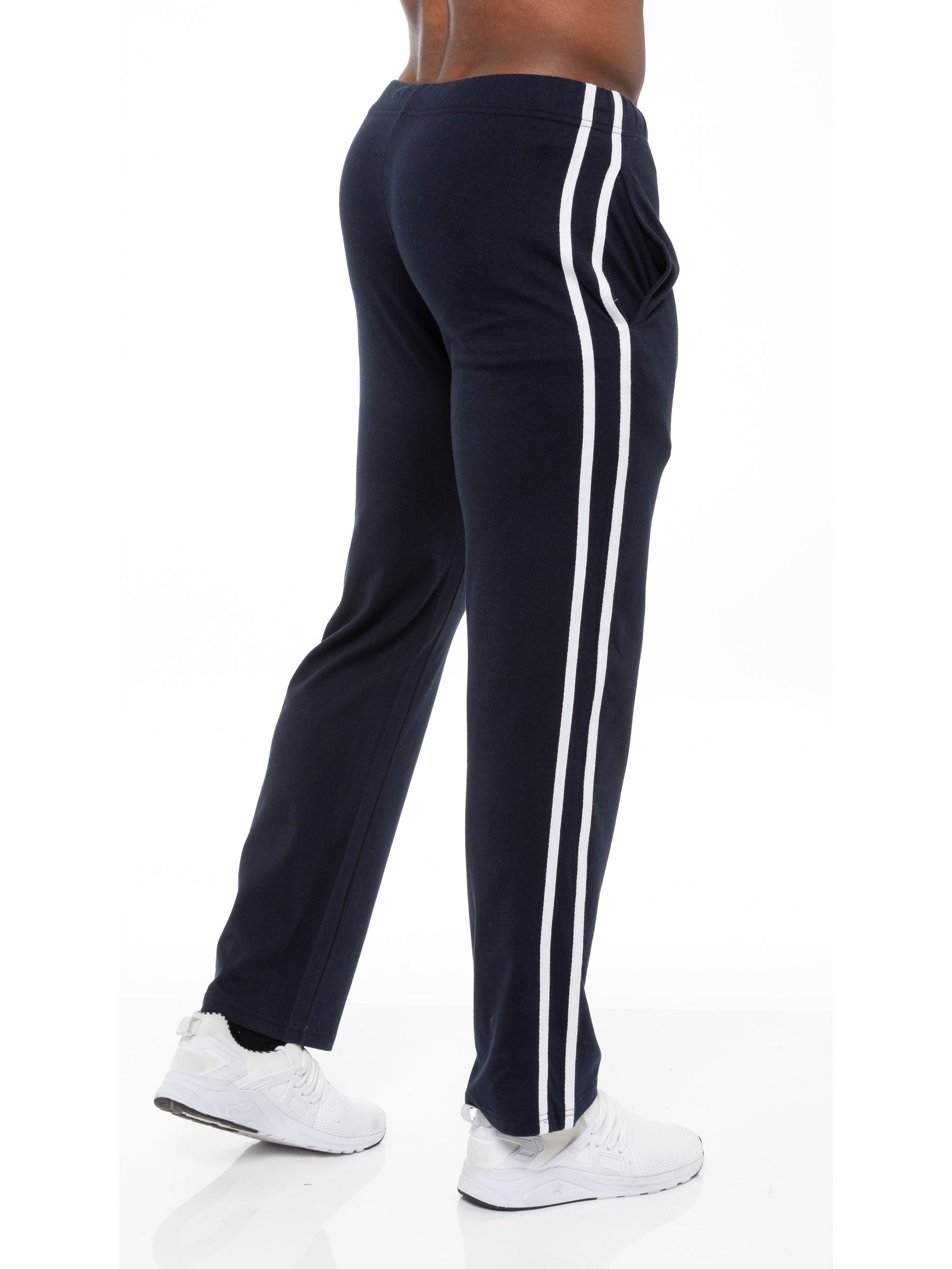 EZPL586 Mens Casual Striped Pyjama Lounge Pants | ENZO Designer Menswear ENZO RAWDENIM