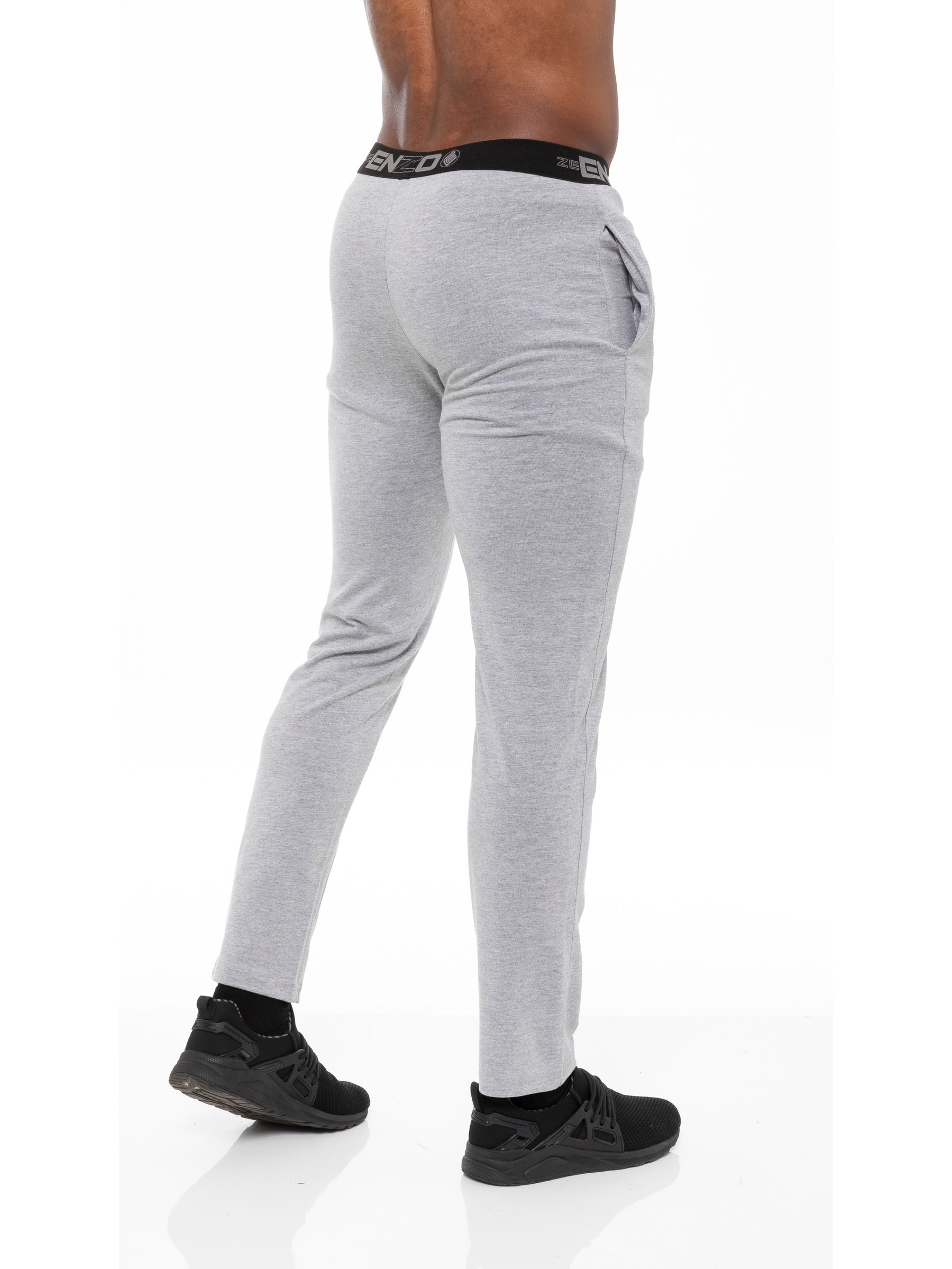 EZPL585 Mens Jacquard Waistline Lounge Pant Joggers | Enzo Designer Menswear ENZO RAWDENIM