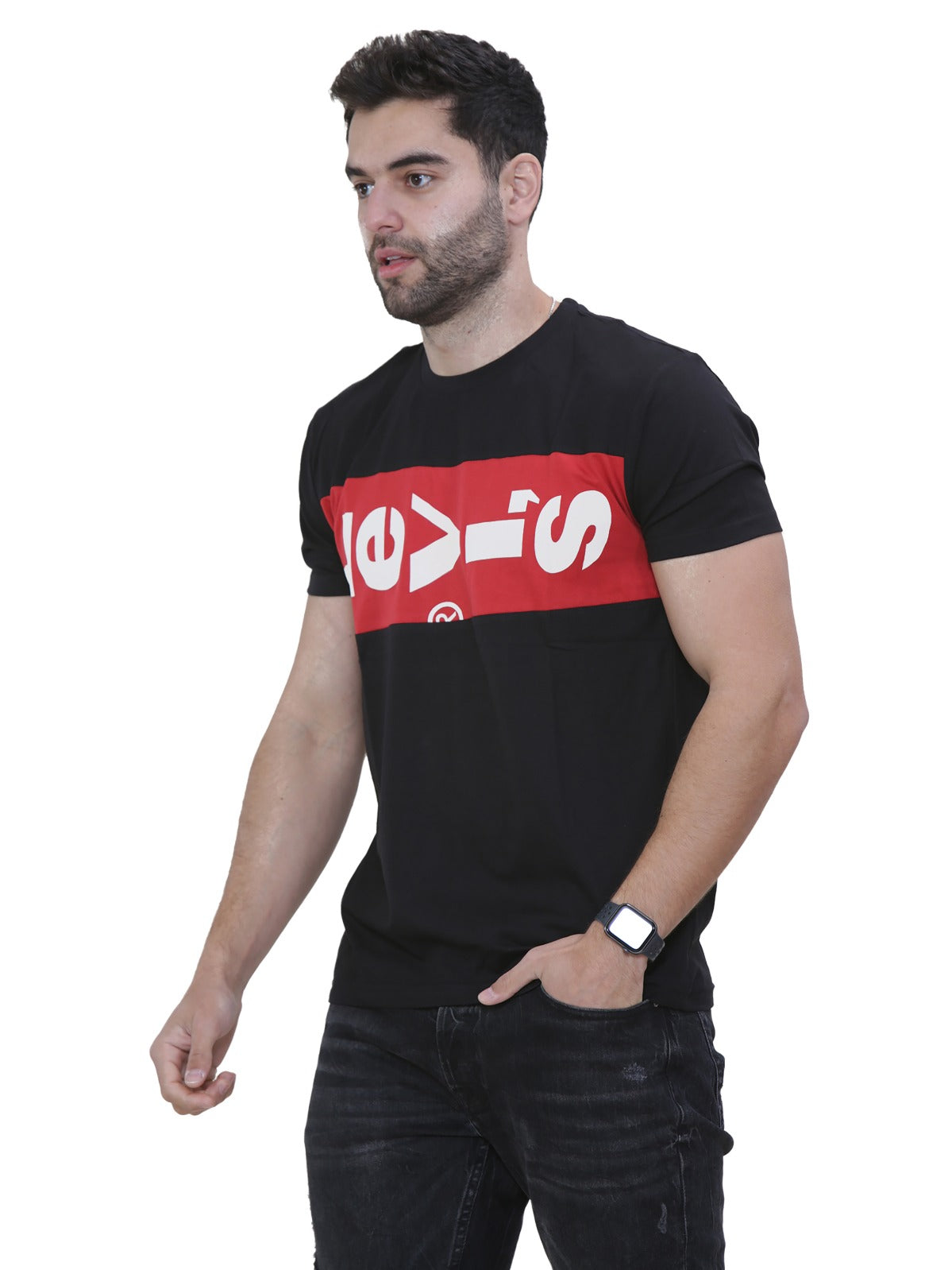 LEVIS TSHIRT LOGO Levis Mens Short Sleeve T Shirt S-XL GUEST BRAND RAWDENIM