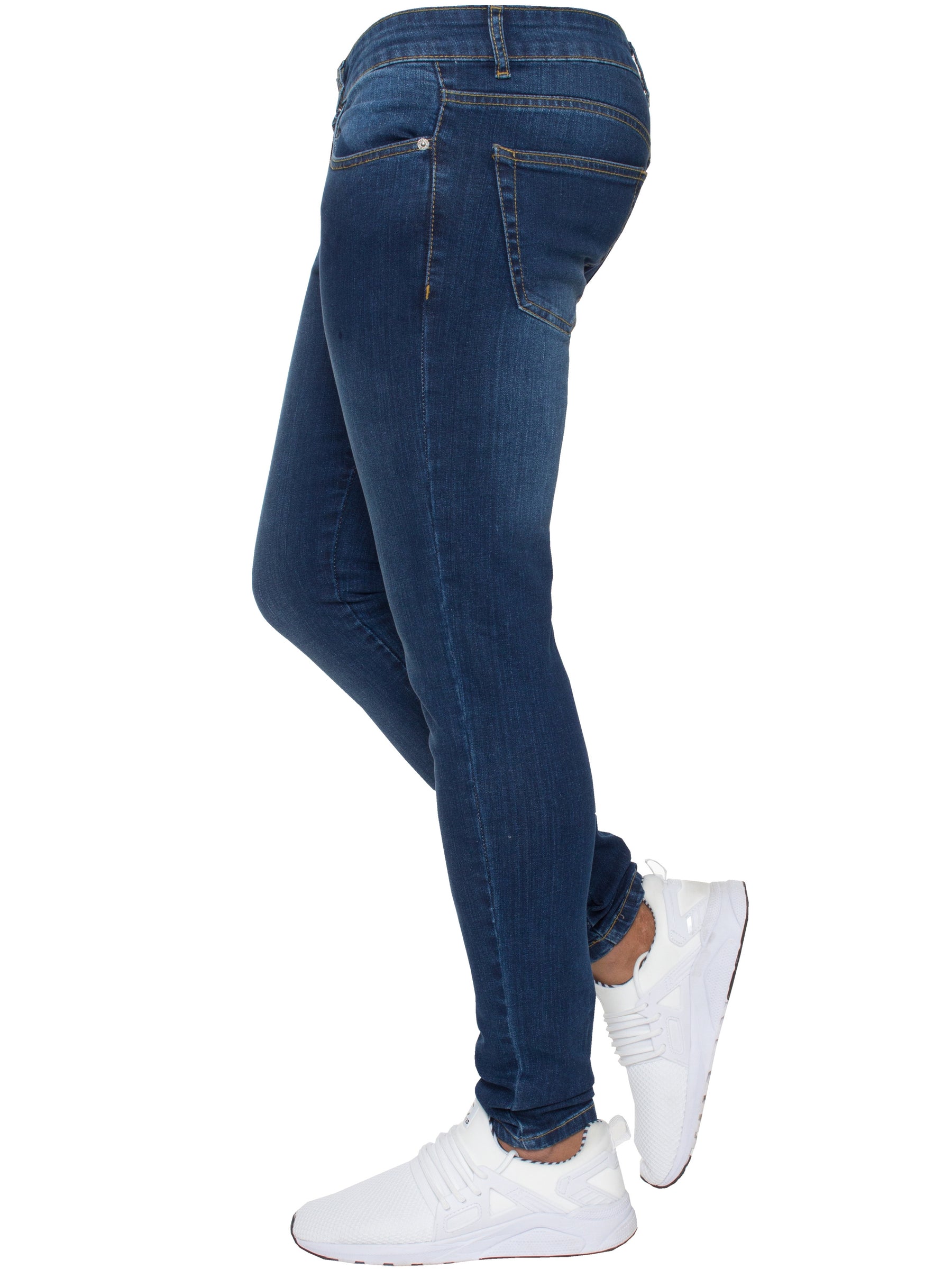 EZ326 Mens Designer Stretch Skinny Fit Jeans | Enzo Designer Menswear ENZO RAWDENIM