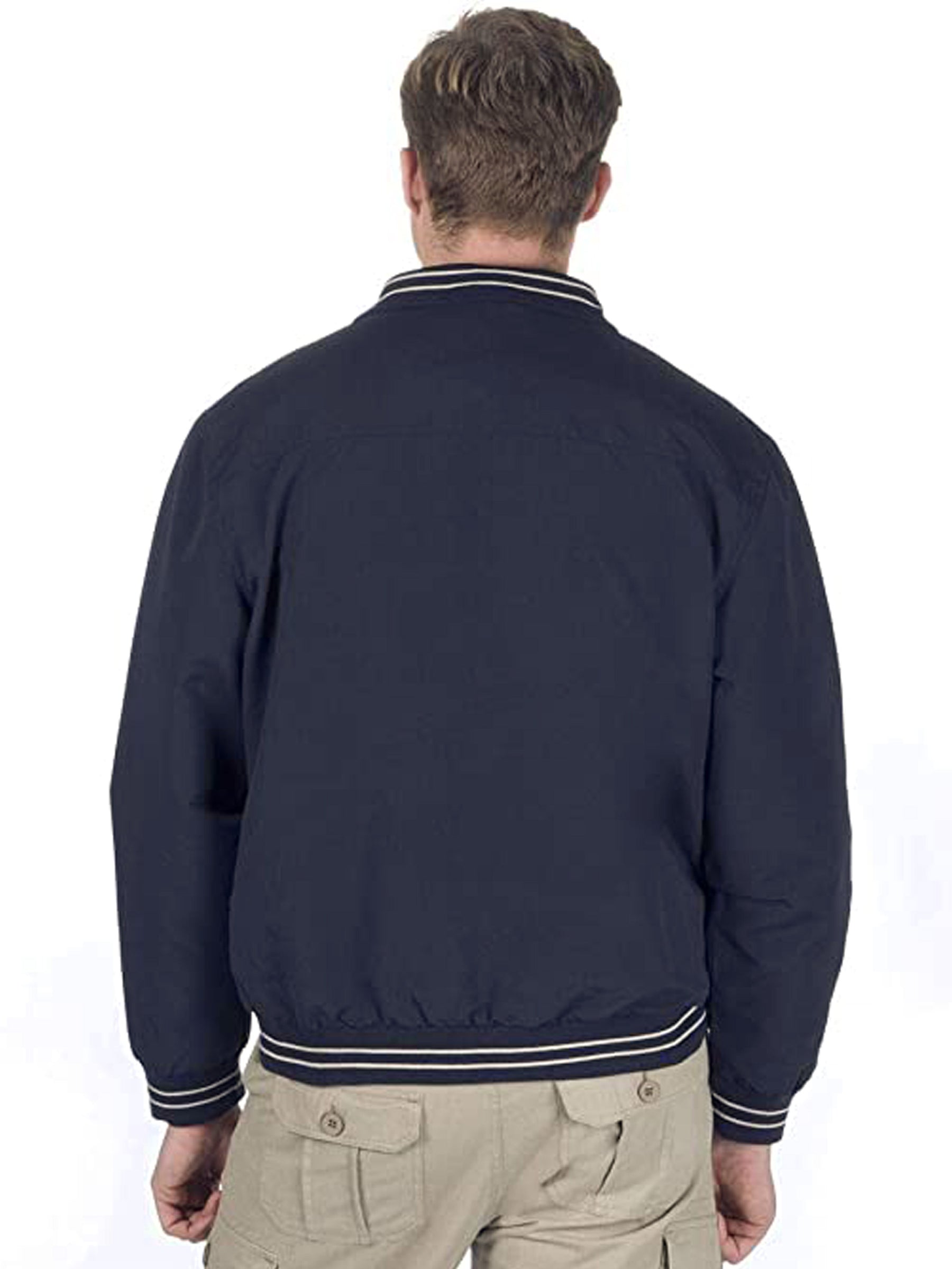SS2530 Mens Classic Casual Golf Bomber Jacket GUEST BRAND RAWDENIM