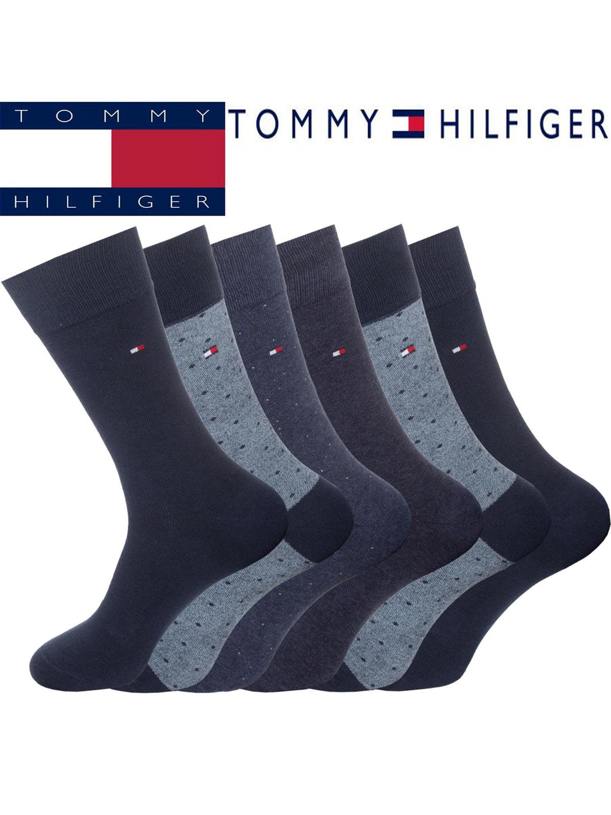 TH TIN SOCKS Tommy Hilfiger | Mens Designer Gift Set Socks TOMMY HILFIGER RAWDENIM
