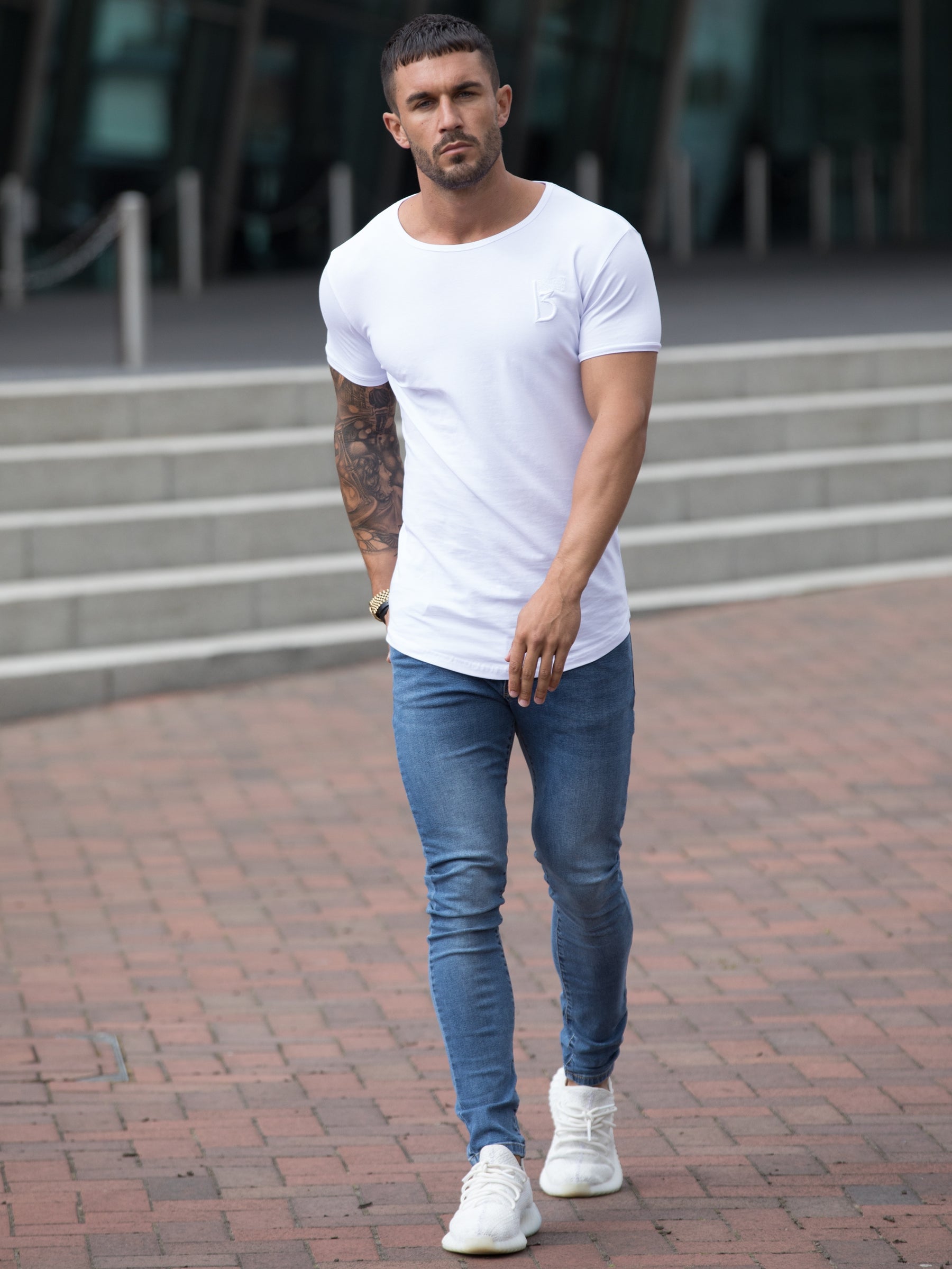 BST24 Clearance | BBH Men's Branded Short Sleeve Athletic T-shirt | Bound By Honour Bound By Honour RAWDENIM