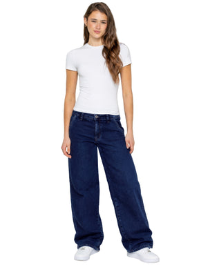 Enzo | Womens Baggy Jeans