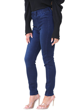 KZL109 Kruze | Womens Skinny Denim Jeggings KRUZE RAWDENIM