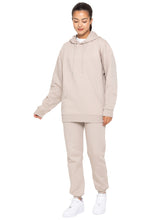 Enzo | Womens Oversized Pullover Hoodie Tracksuit Set