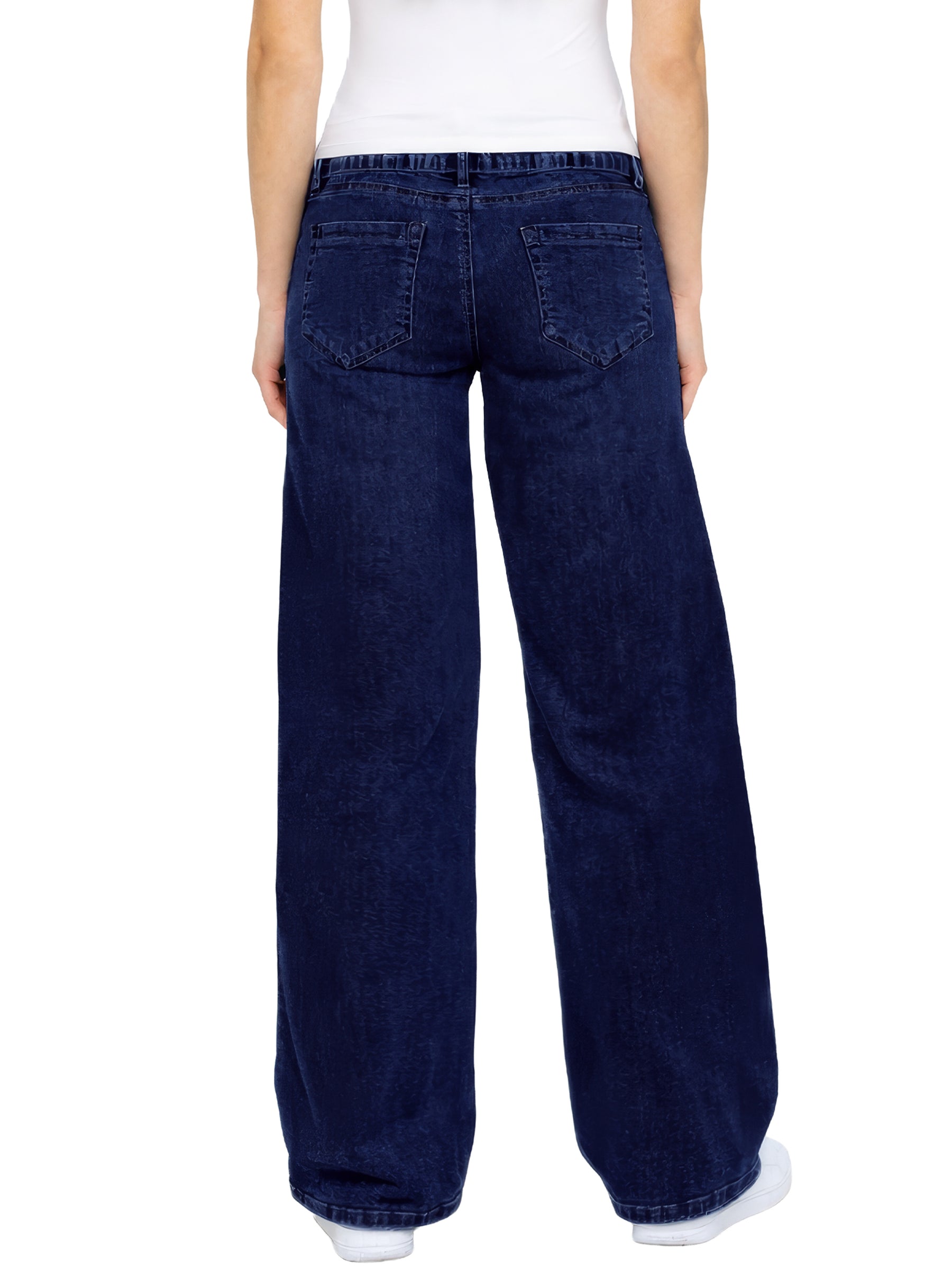 Enzo | Womens Baggy Jeans