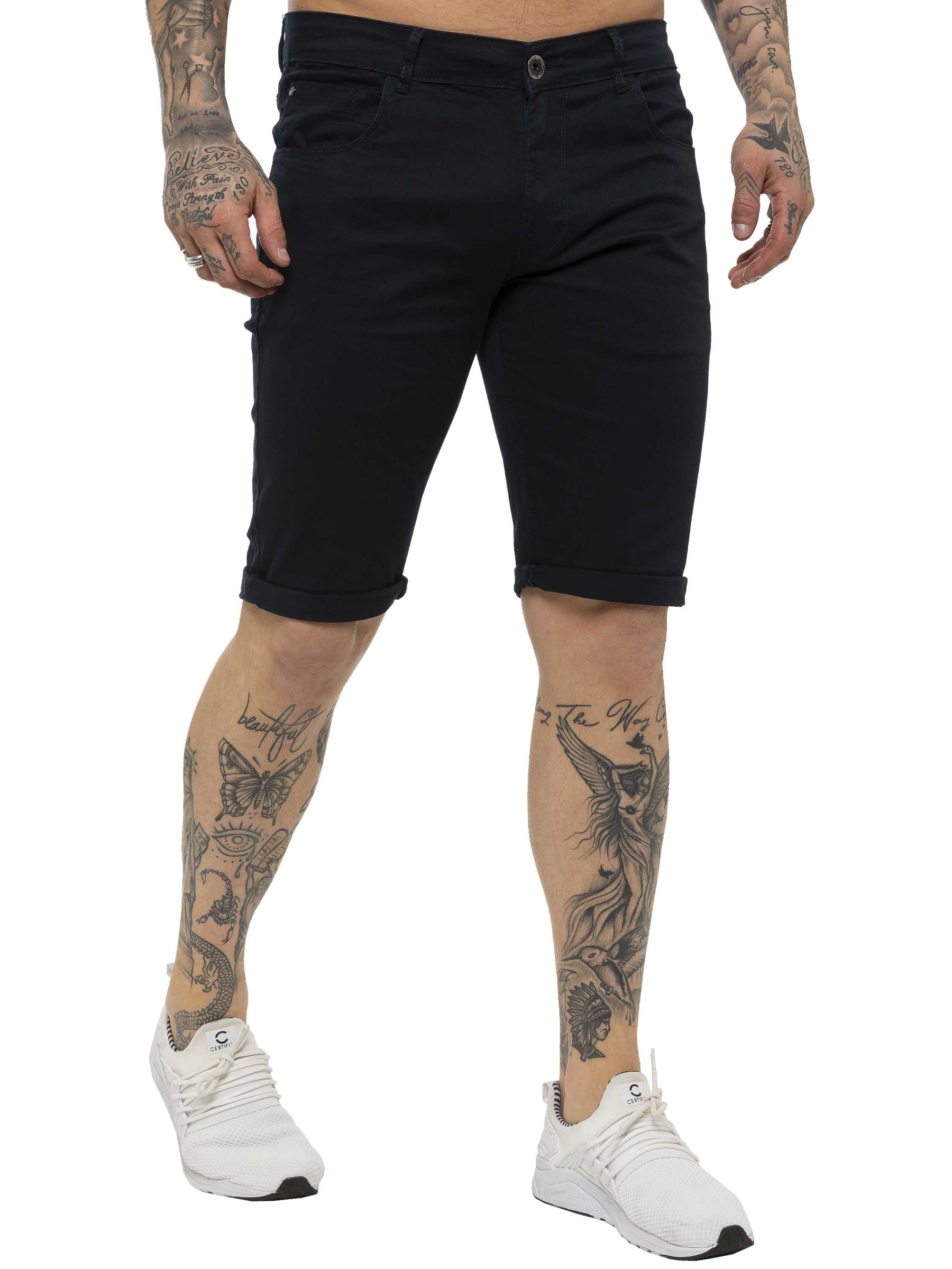 Kruze | Mens Slim Fit Chino Shorts