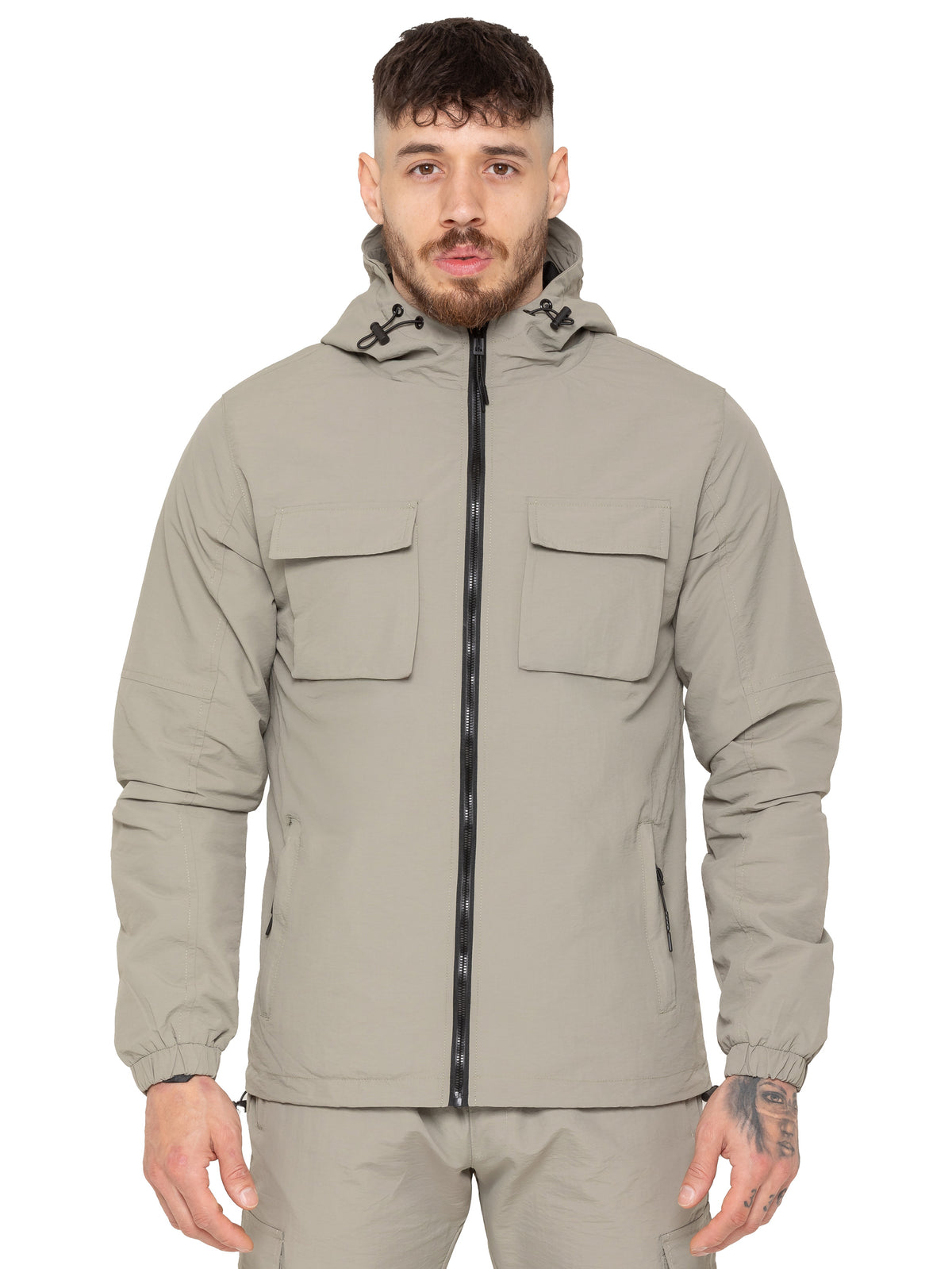 Enzo Milano | Mens Lightweight Cargo Jacket