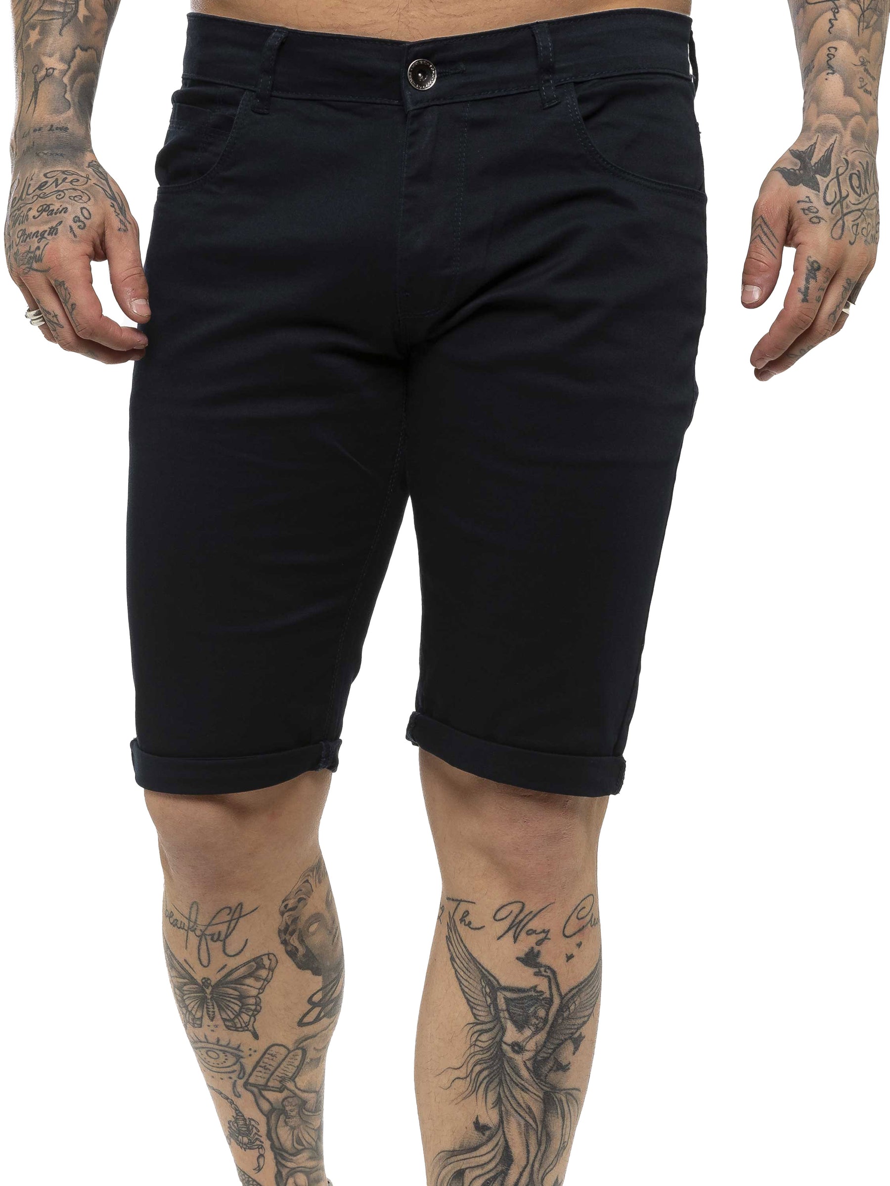 Kruze | Mens Slim Fit Chino Shorts