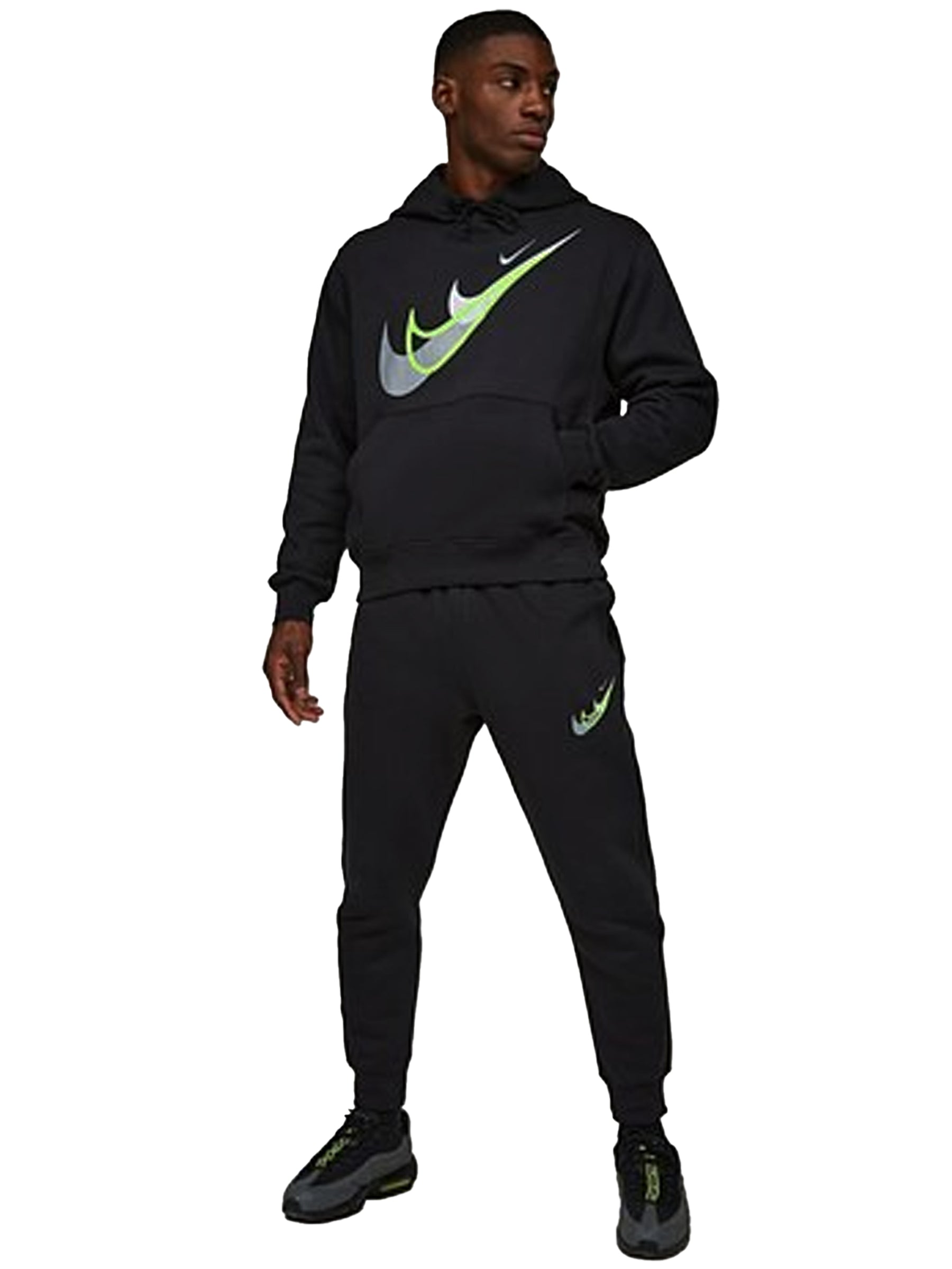 Nike swoosh logo tracksuit on sale