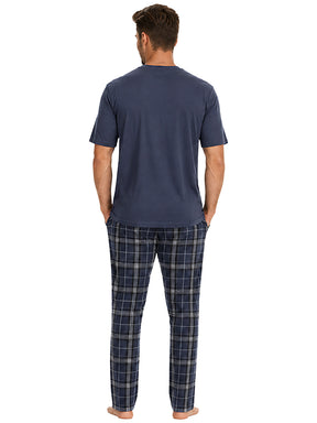 Kruze | Mens Pyjama Set - T-Shirt & Trousers