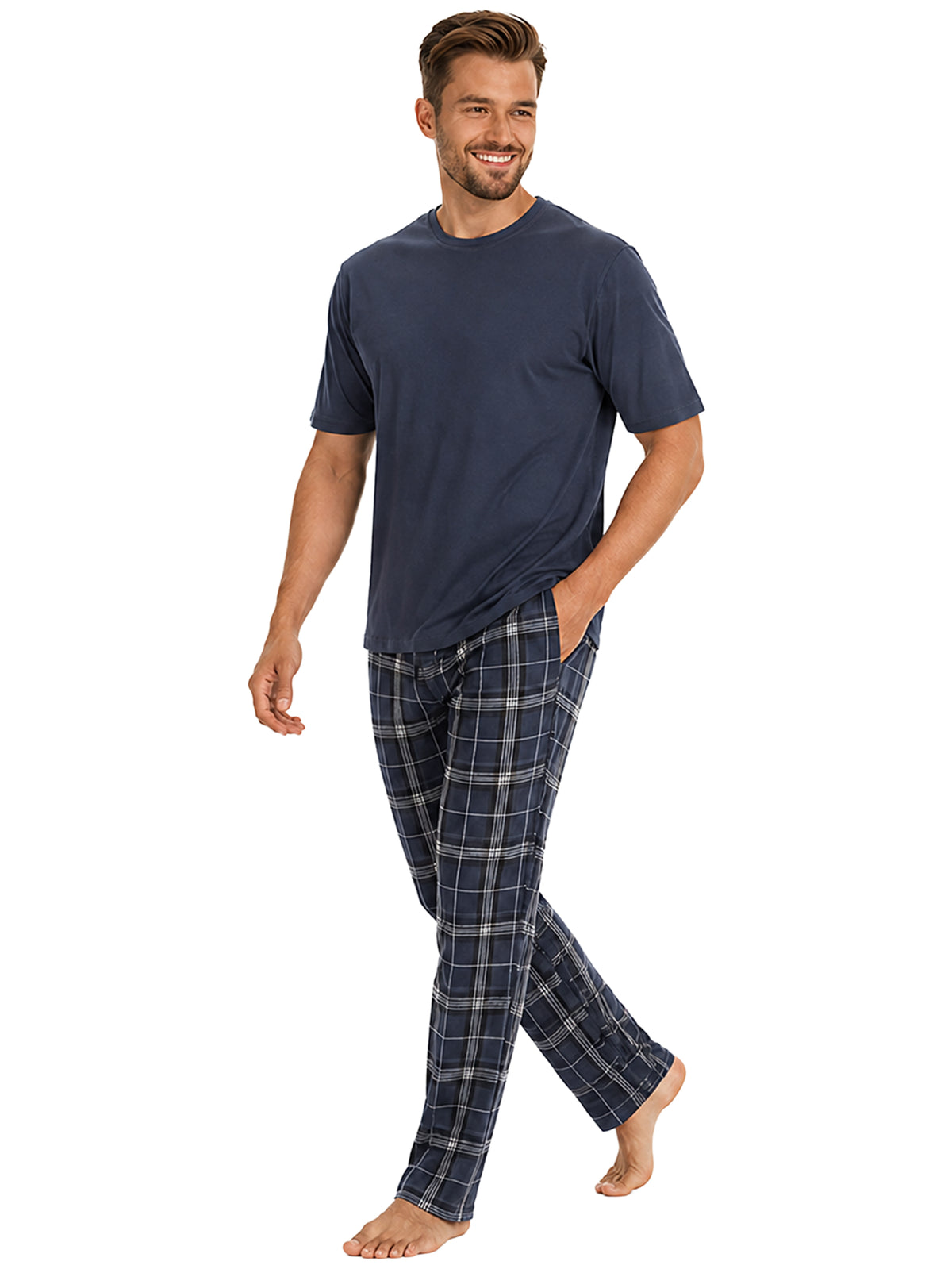 Kruze | Mens Pyjama Set - T-Shirt & Trousers