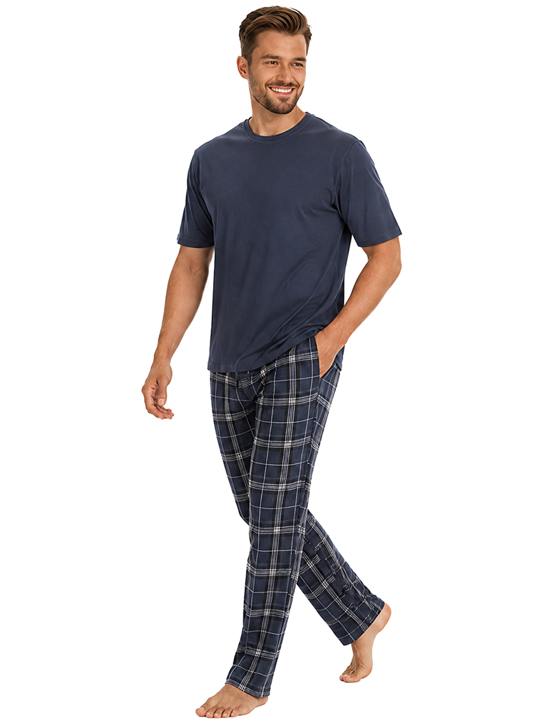 Kruze | Mens Pyjama Set - T-Shirt & Trousers
