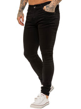 Enzo | Mens Designer Stretch Skinny Fit Jeans