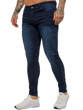 Enzo | Mens Designer Stretch Skinny Fit Jeans