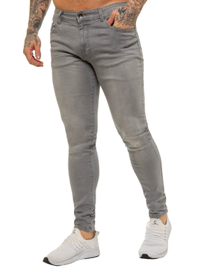 Enzo | Mens Designer Stretch Skinny Fit Jeans