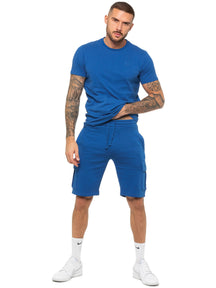 EZTS603 & EZSC602 Copy of Enzo | Mens T-Shirt Tracksuit Set With Shorts ENZO RAWDENIM