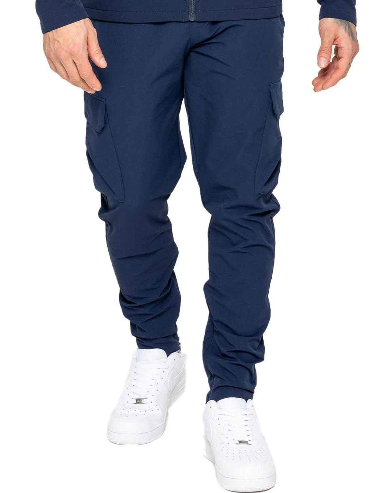 Enzo Milano | Mens Cargo Pocket Trousers