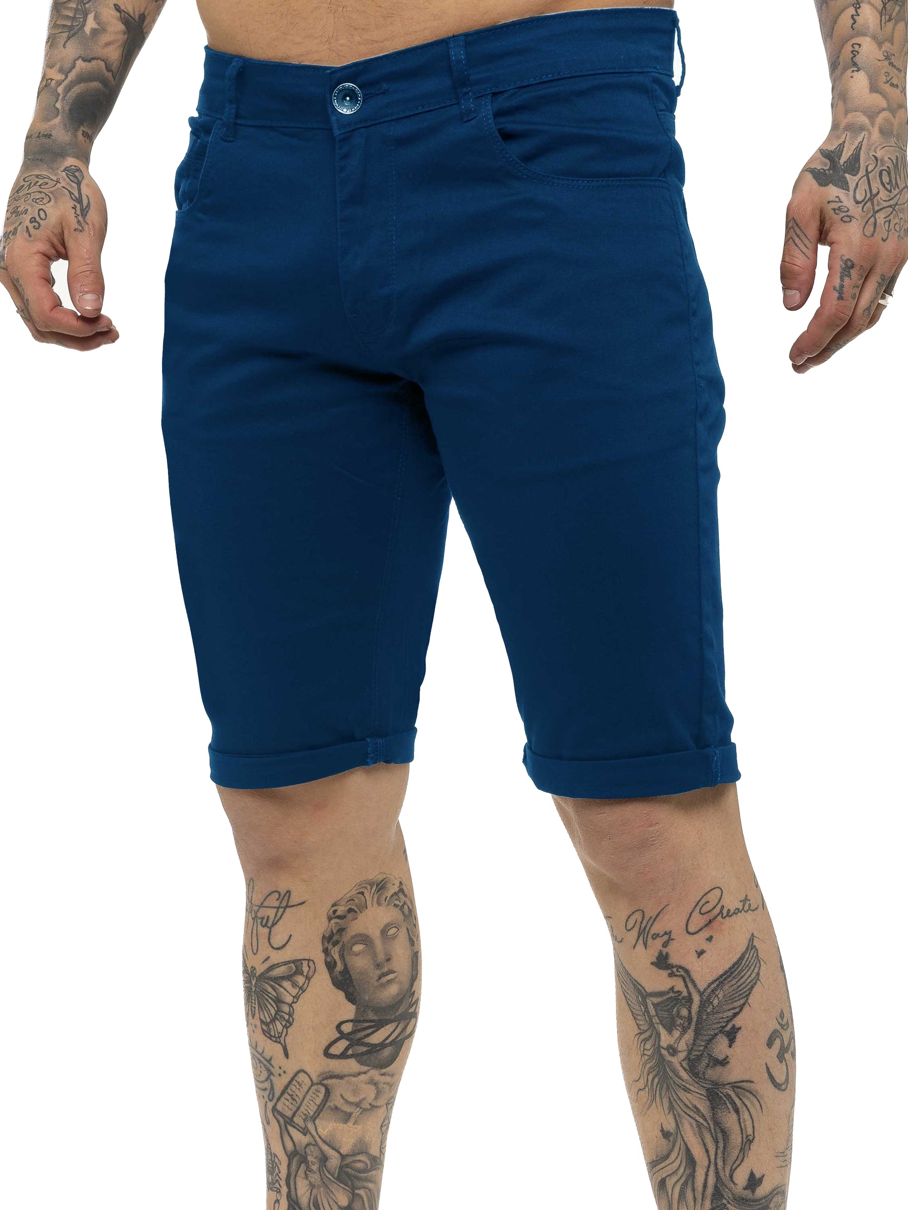 Kruze | Mens Slim Fit Chino Shorts