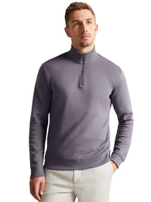 TB_SWEAT_ANTRAM Copy of Ted Baker | Mens Half Zip Funnel Neck Sweat - Antram TED BAKER RAWDENIM